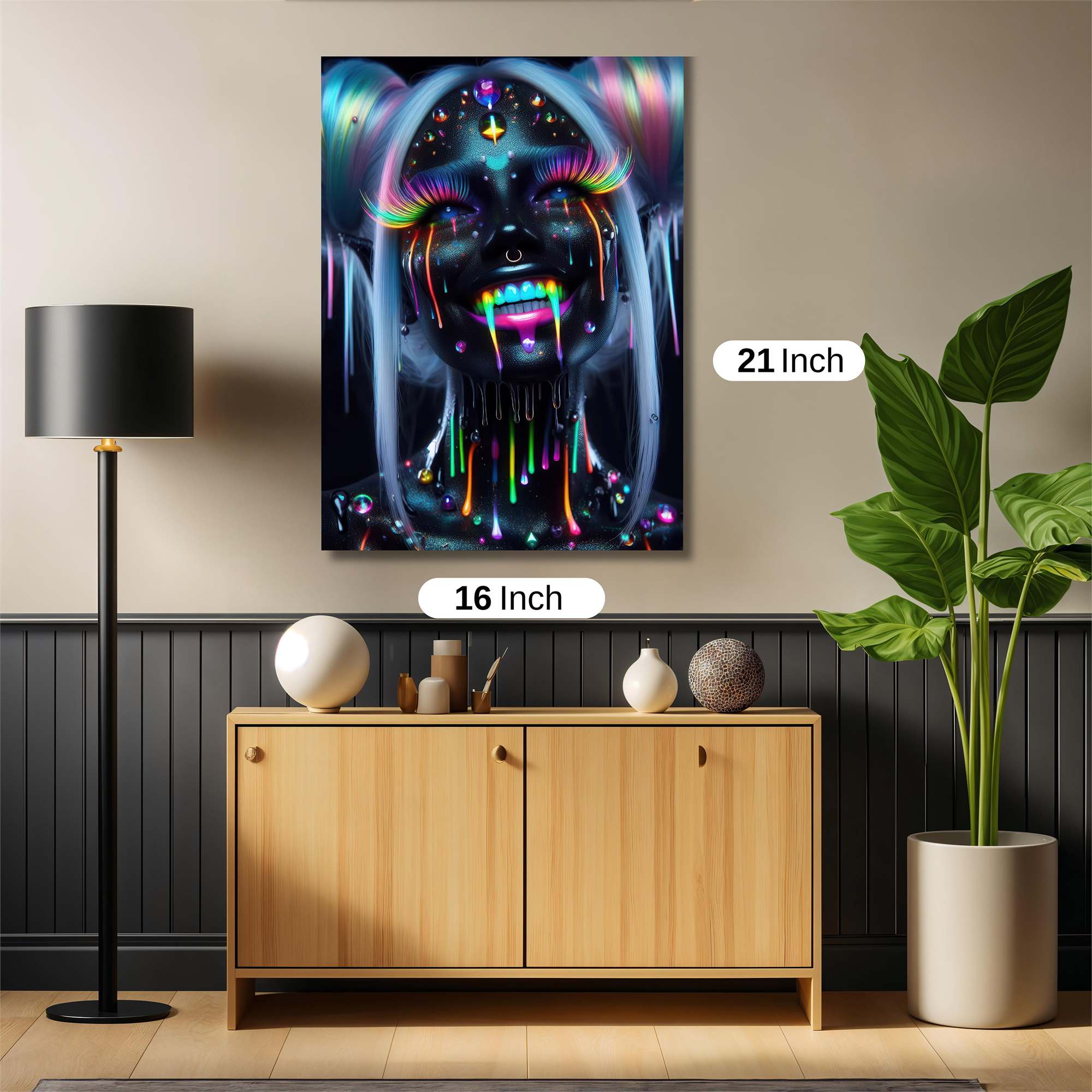 Neon Euphoria Safe Wall Magnetic / M