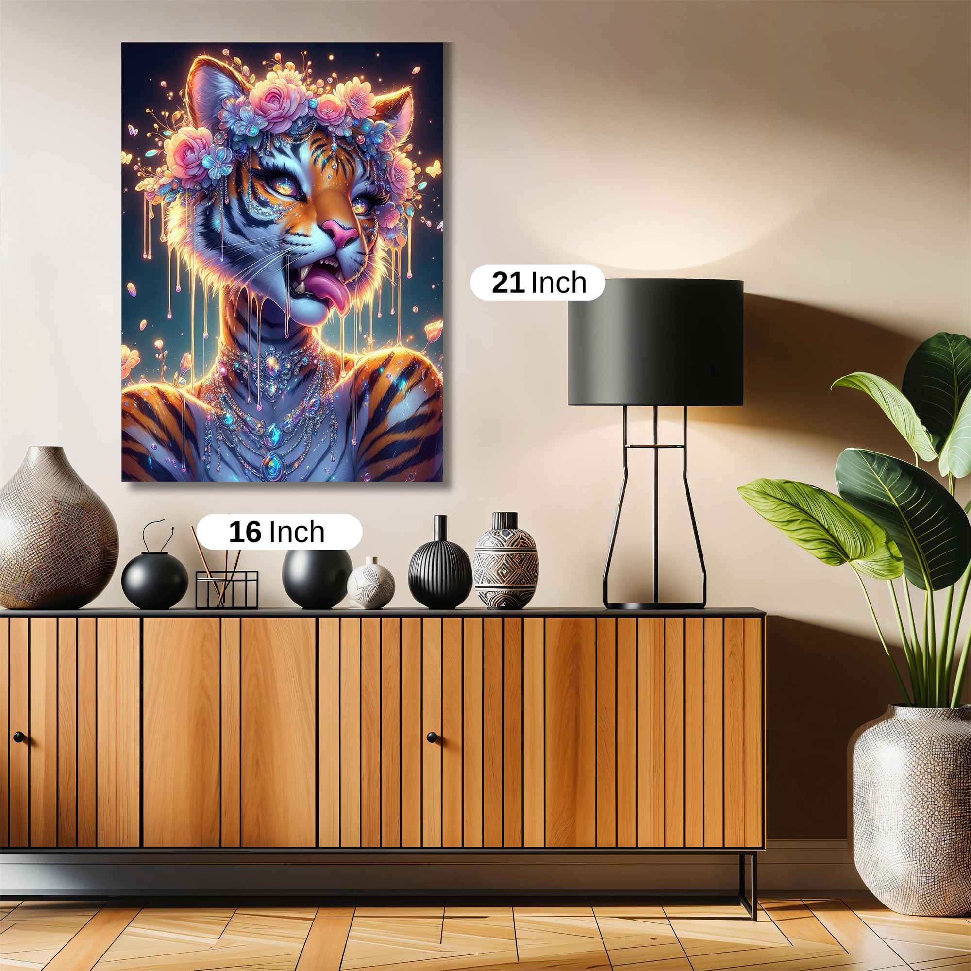 Tiger Enchantment Safe Wall Magnetic / M