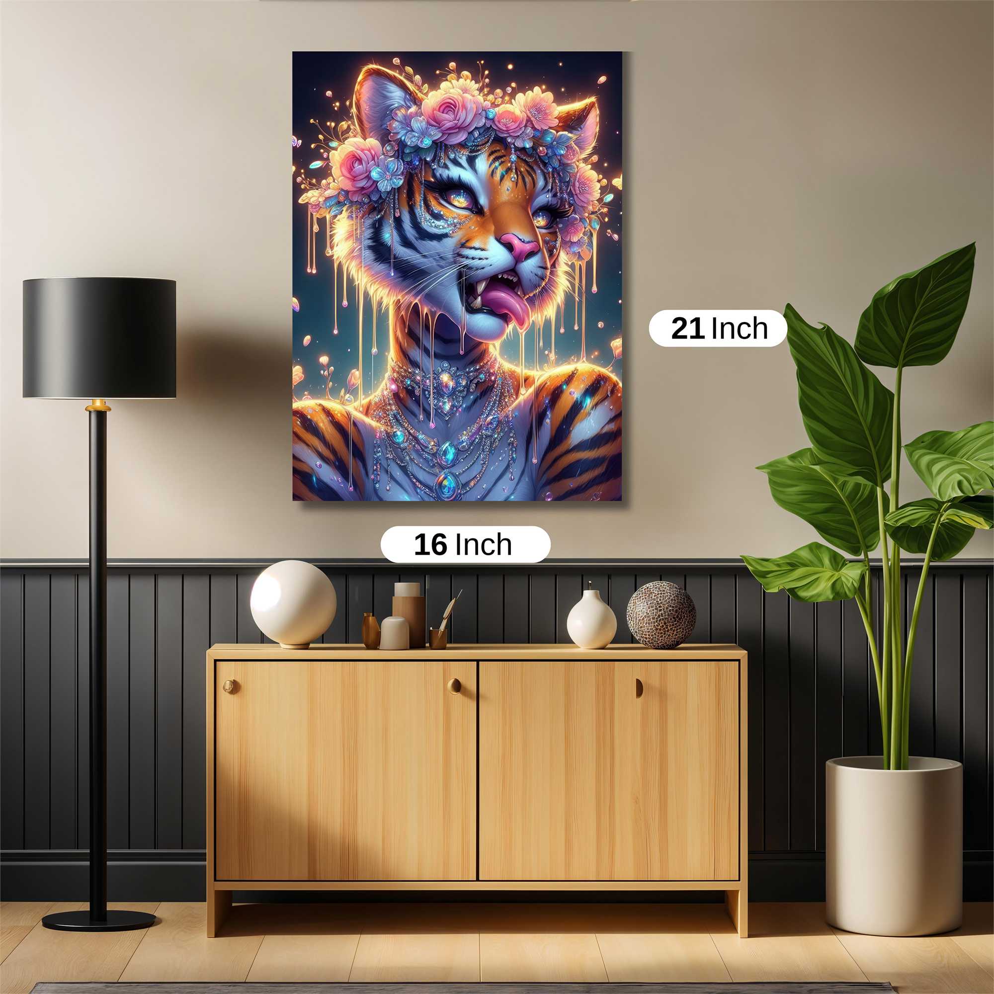 Tiger Enchantment Safe Wall Magnetic / M