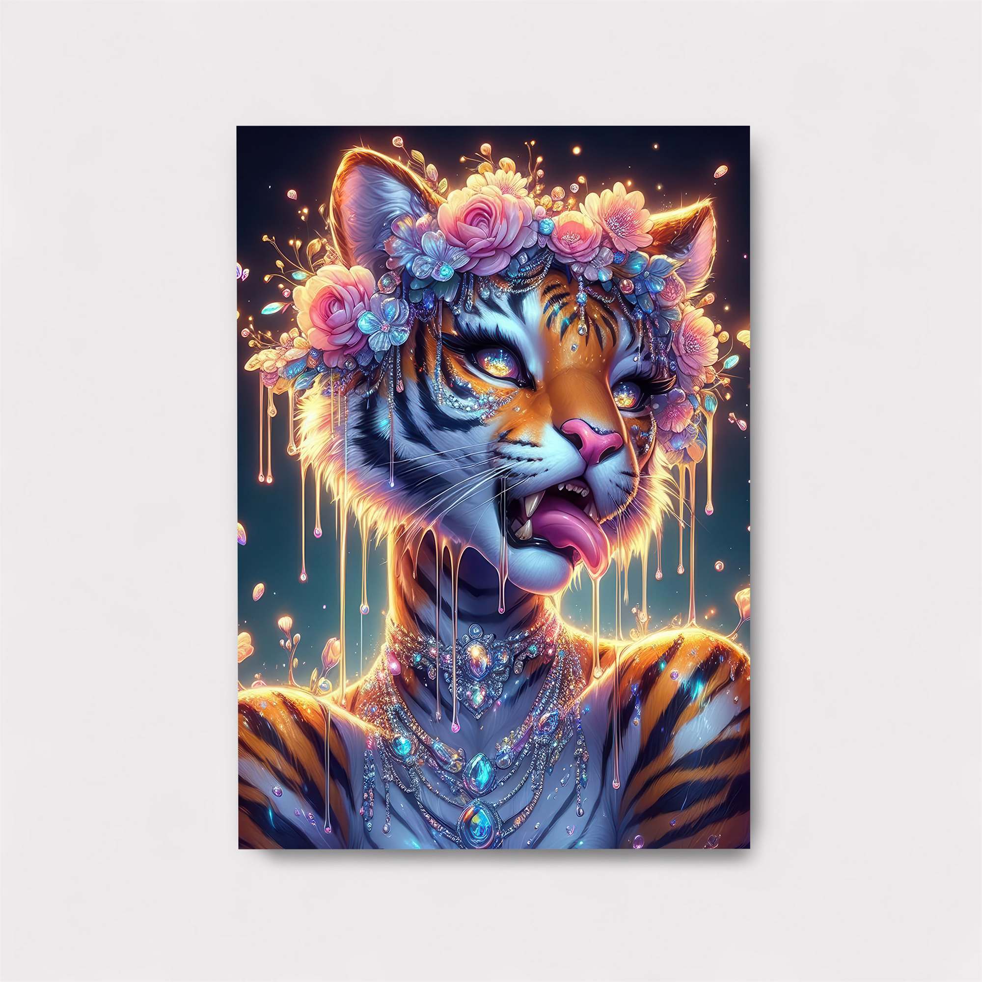 Tiger Enchantment Safe Wall Magnetic / M