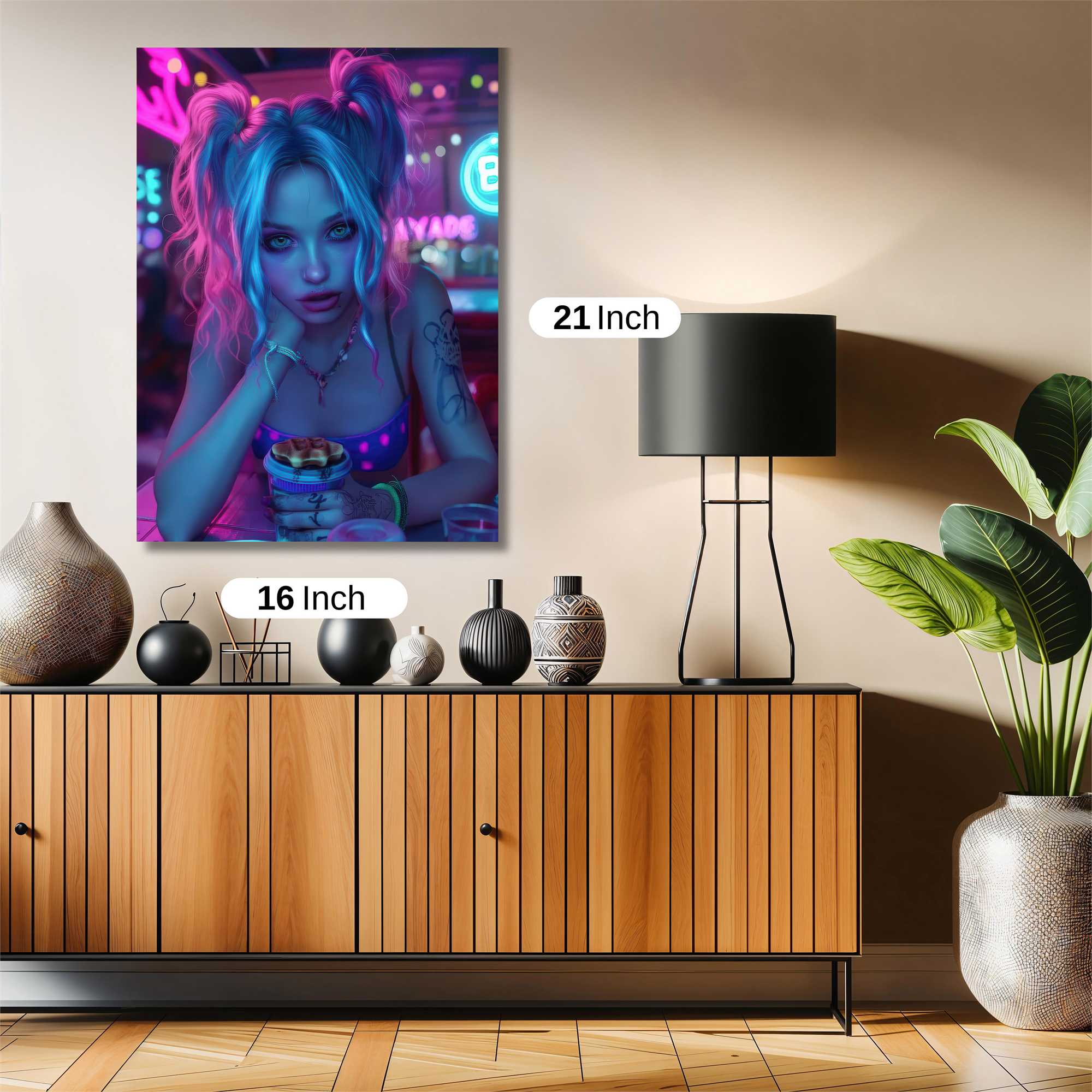 Neon Dreamer Safe Wall Magnetic / M