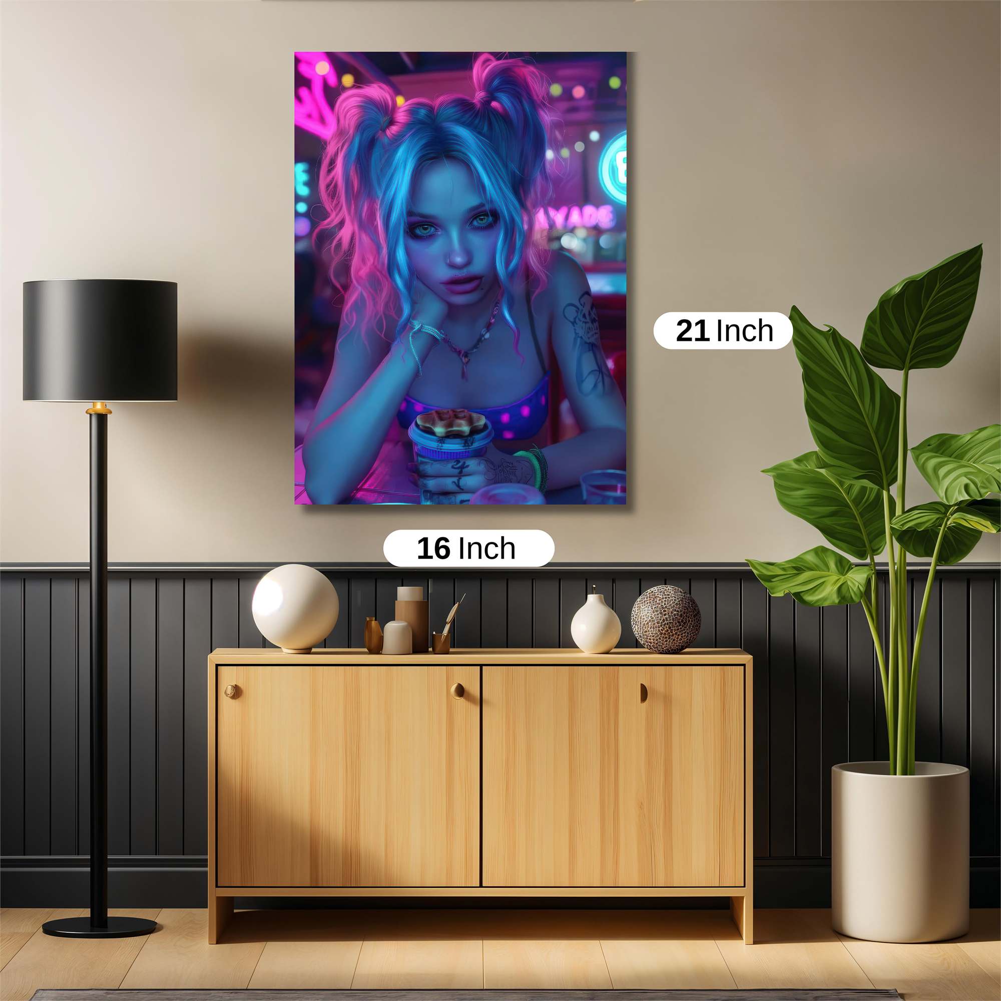 Neon Dreamer Safe Wall Magnetic / M