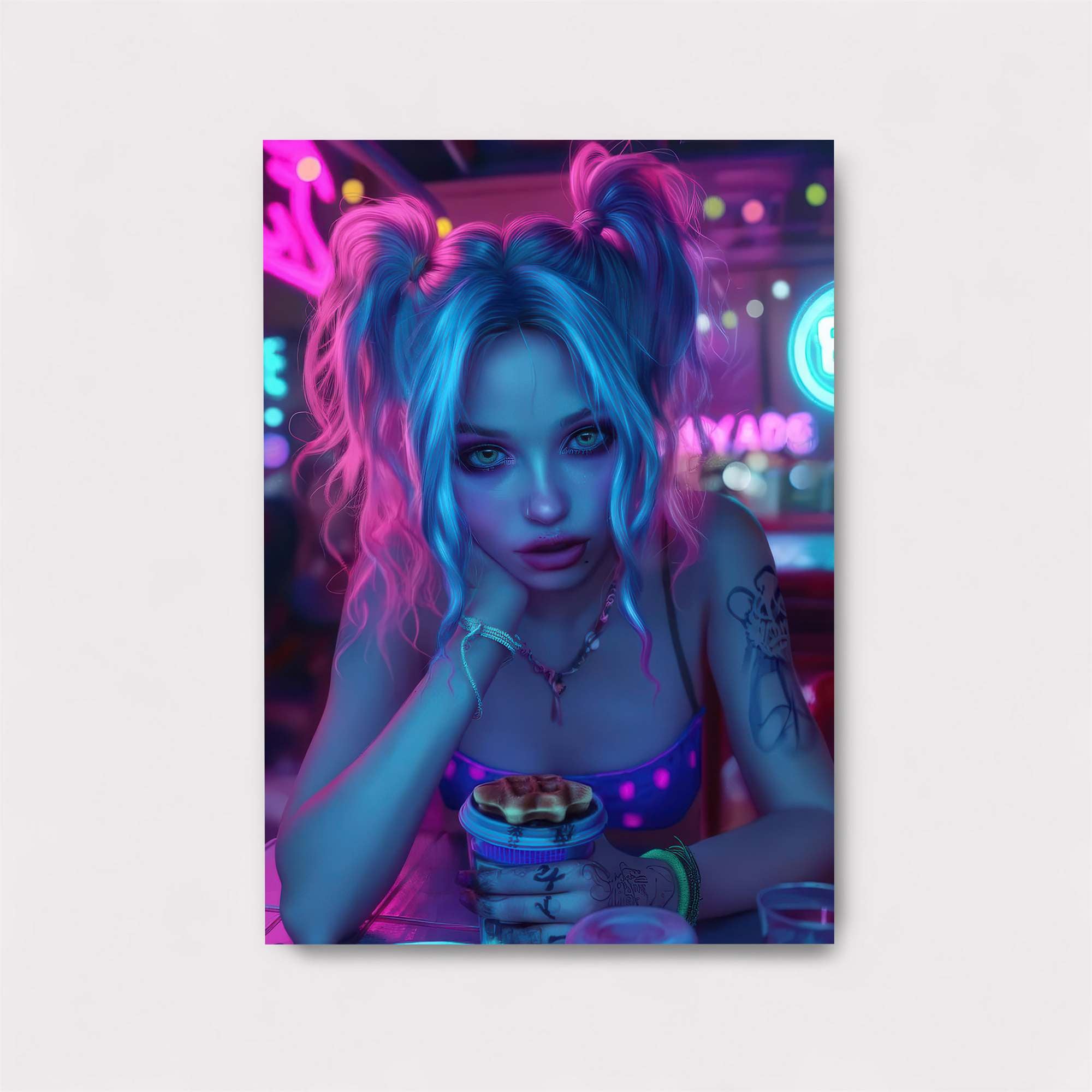 Neon Dreamer Safe Wall Magnetic / M