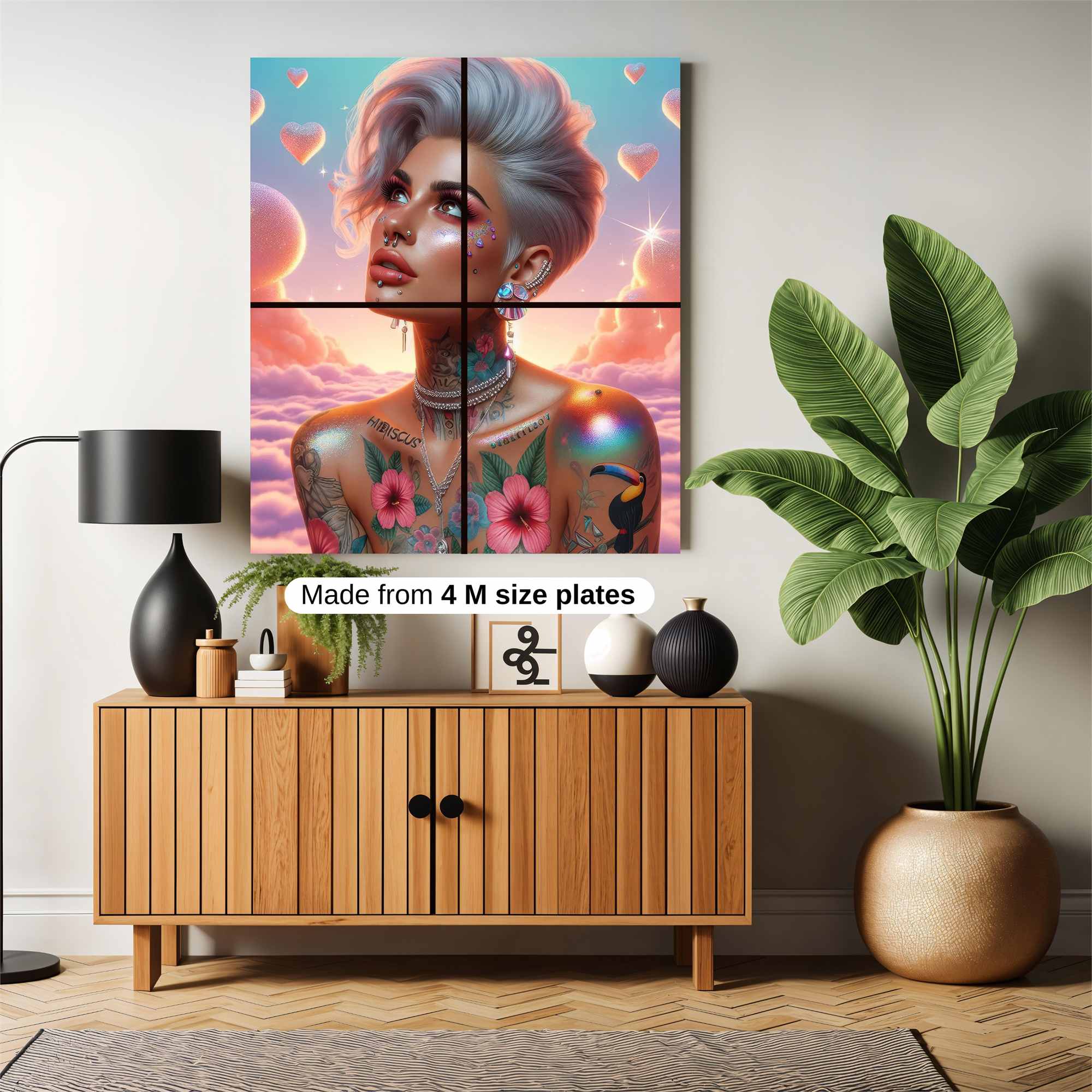 Tattoo Dream Safe Wall Magnetic / M