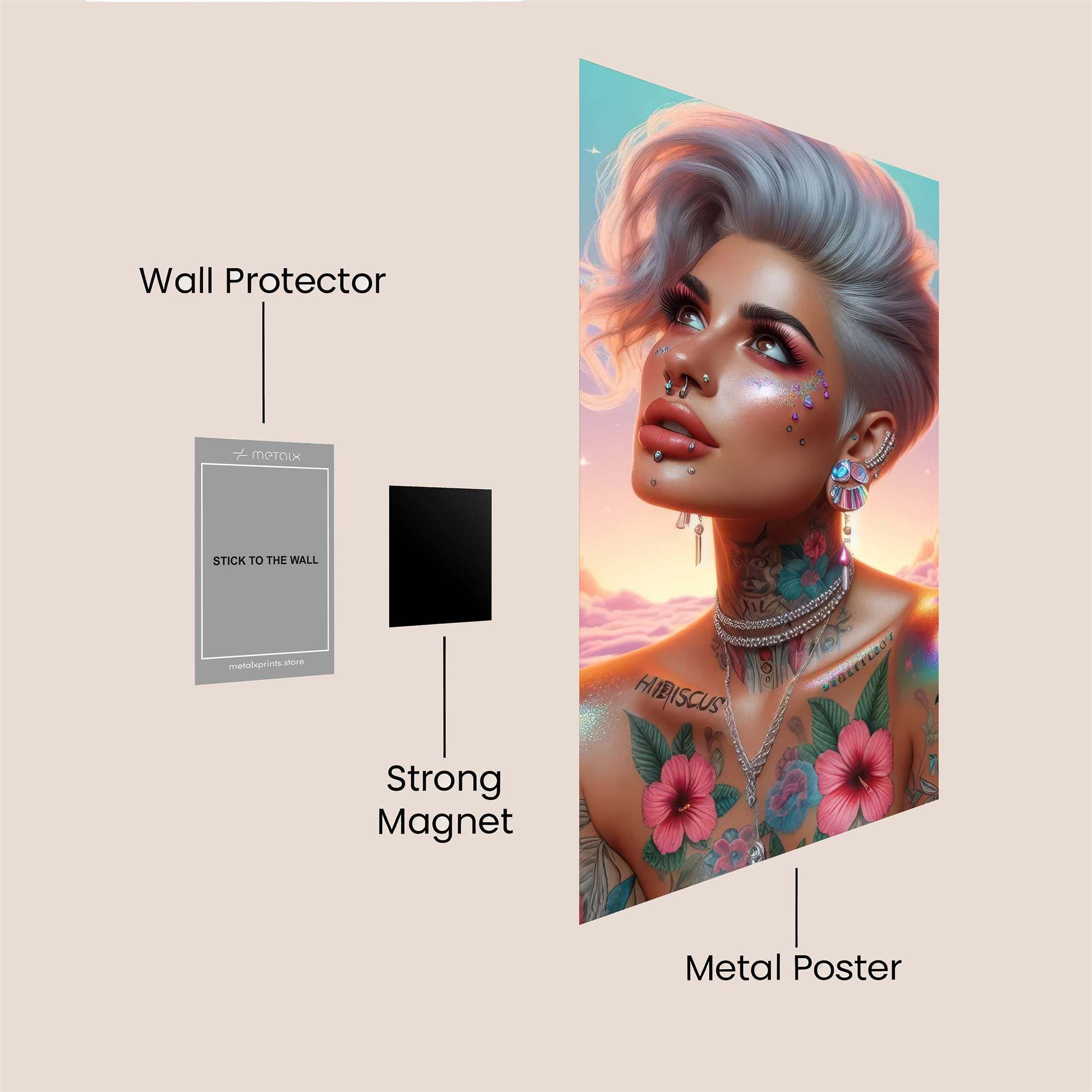 Tattoo Dream Safe Wall Magnetic / M