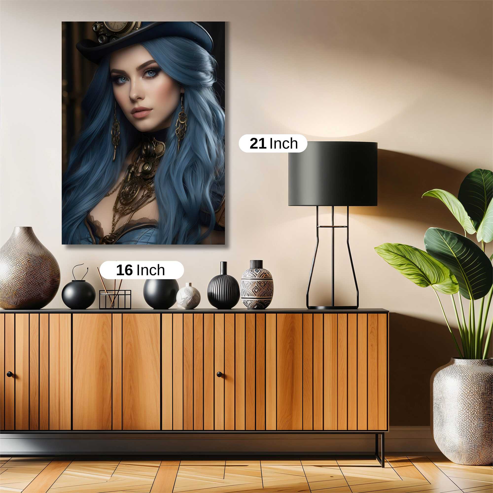 Steampunk Enigma Safe Wall Magnetic / M