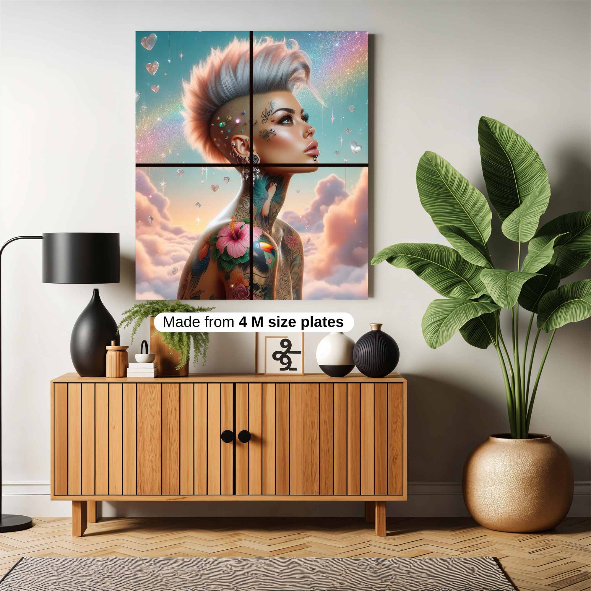Rebel Dreamer Safe Wall Magnetic / M