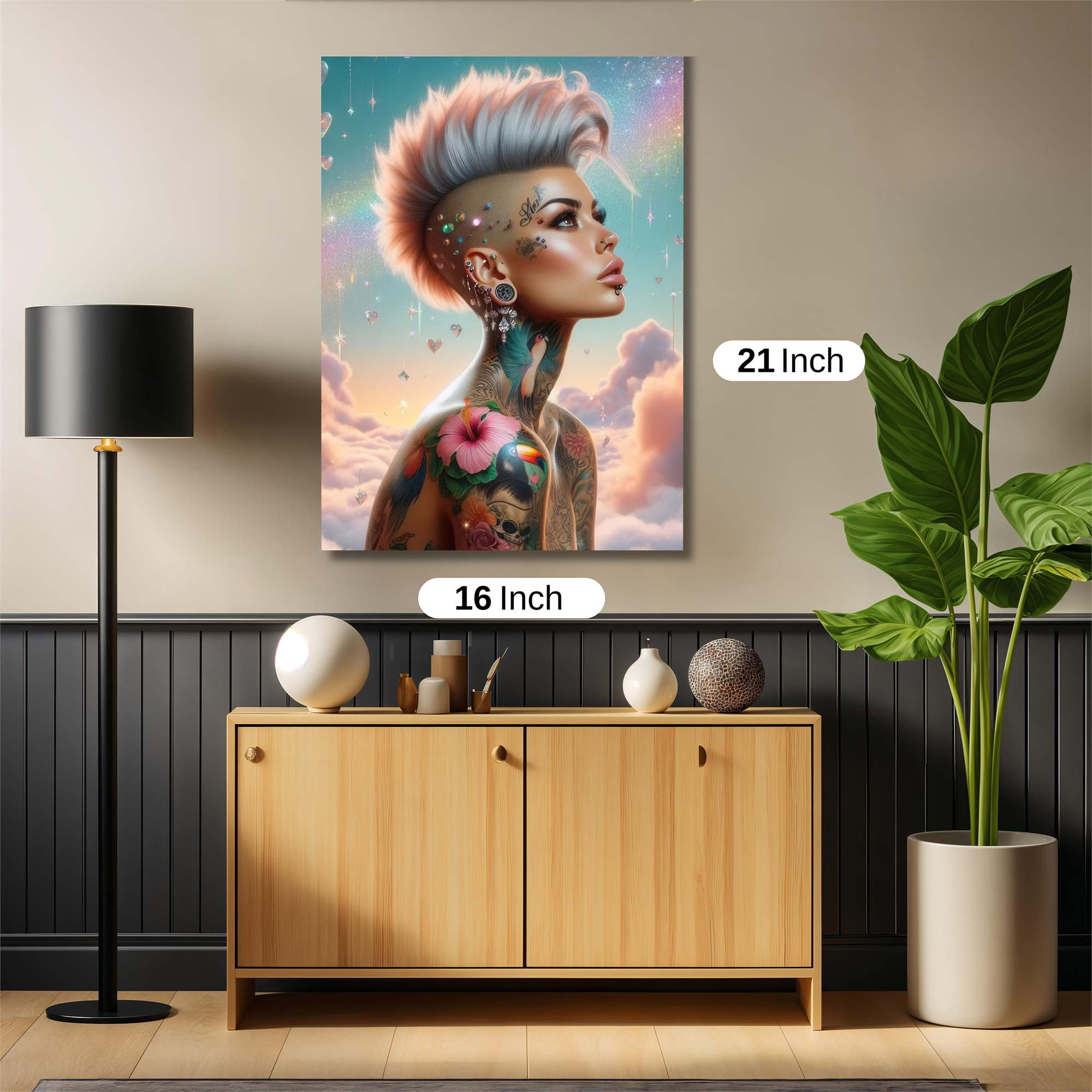 Rebel Dreamer Safe Wall Magnetic / M