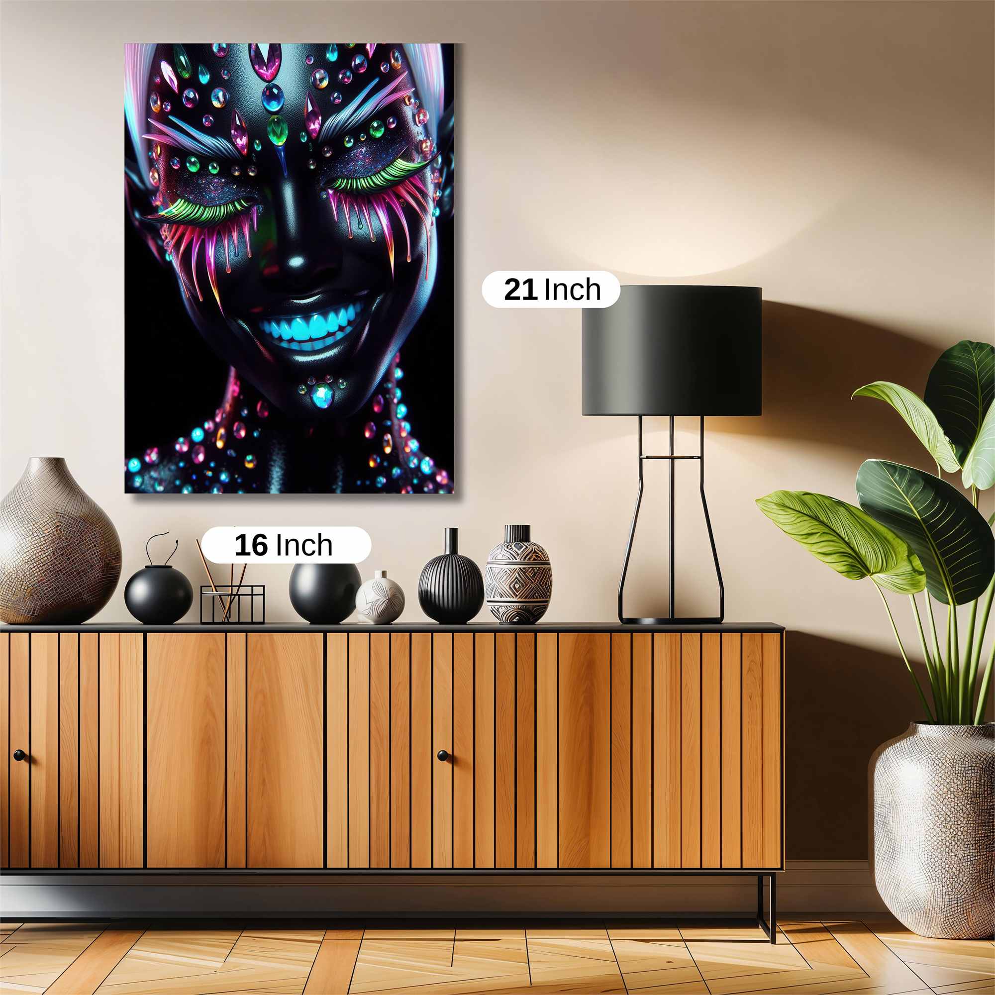 Neon Elf Safe Wall Magnetic / M