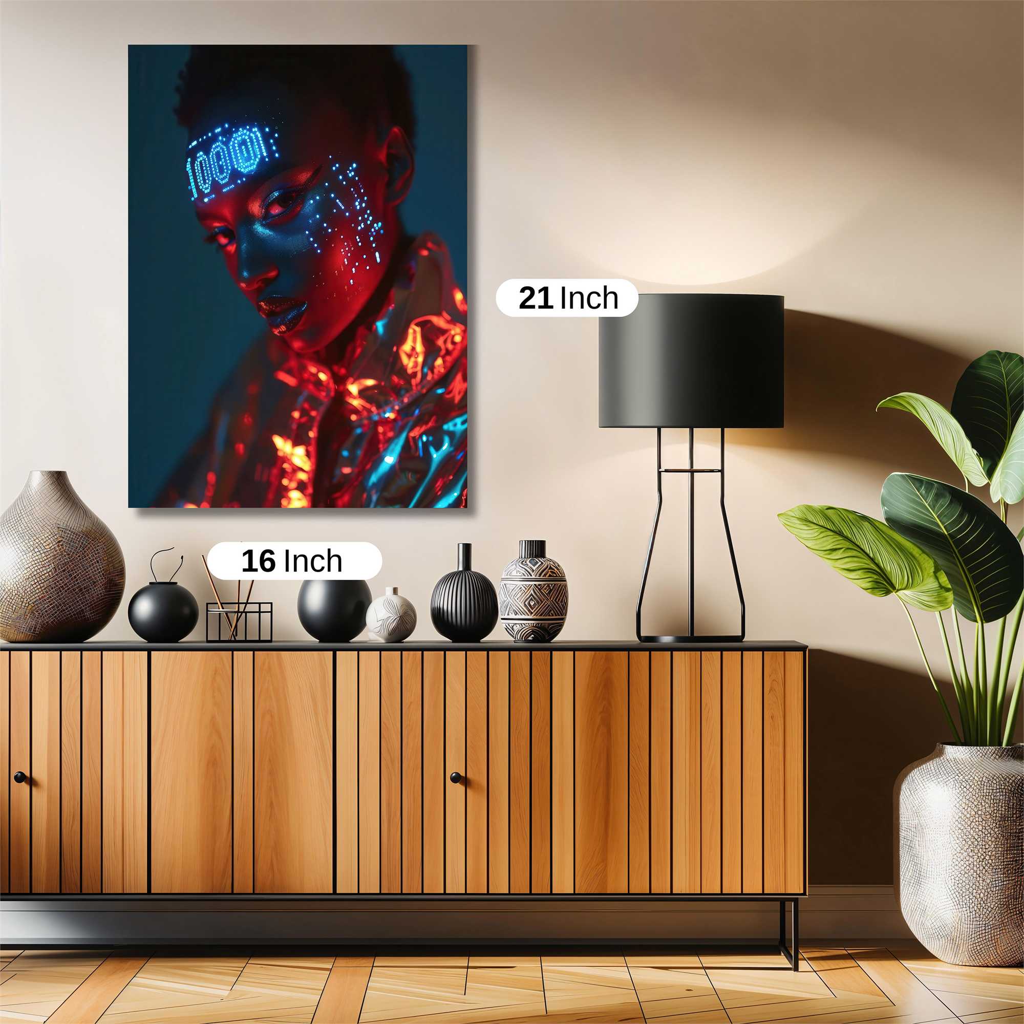 Cyber Glow Safe Wall Magnetic / M