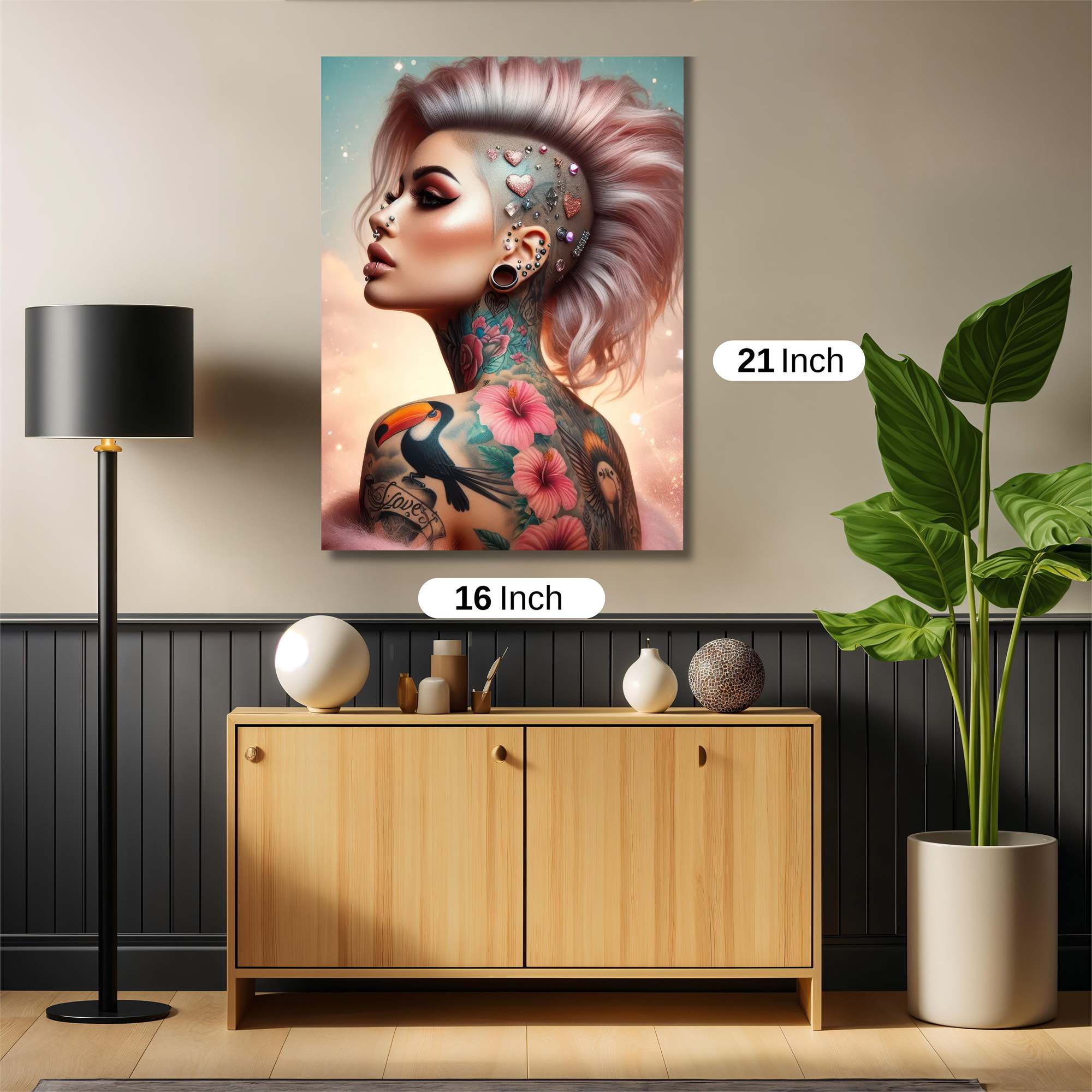 Toucan Dream Safe Wall Magnetic / M