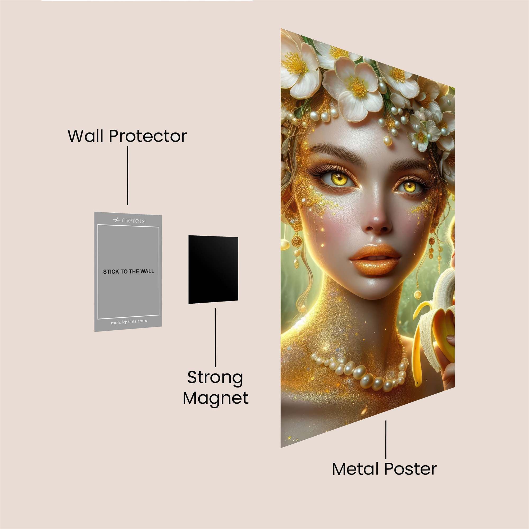 Fairy Whimsy Safe Wall Magnetic / M