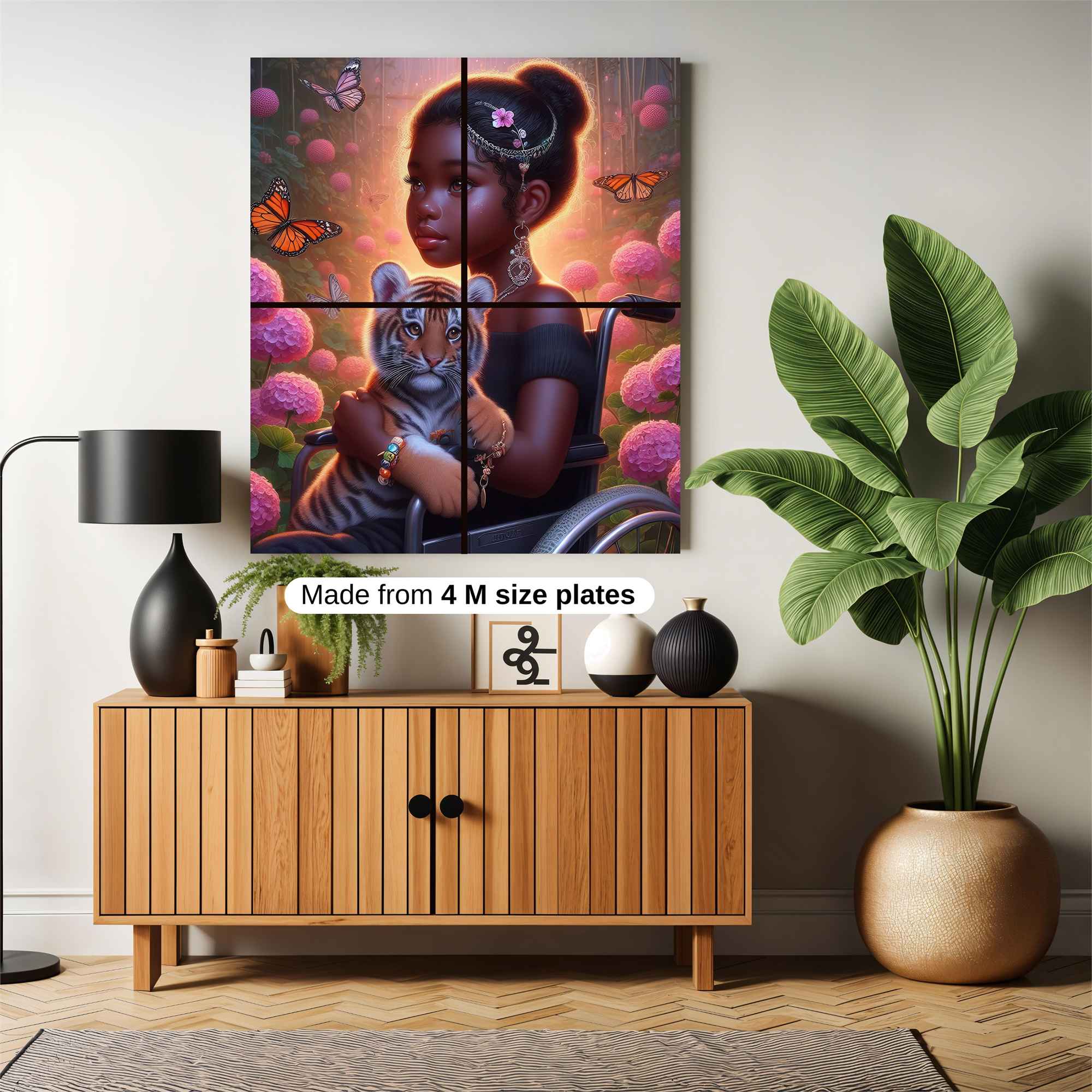 Tiger Dream Safe Wall Magnetic / M