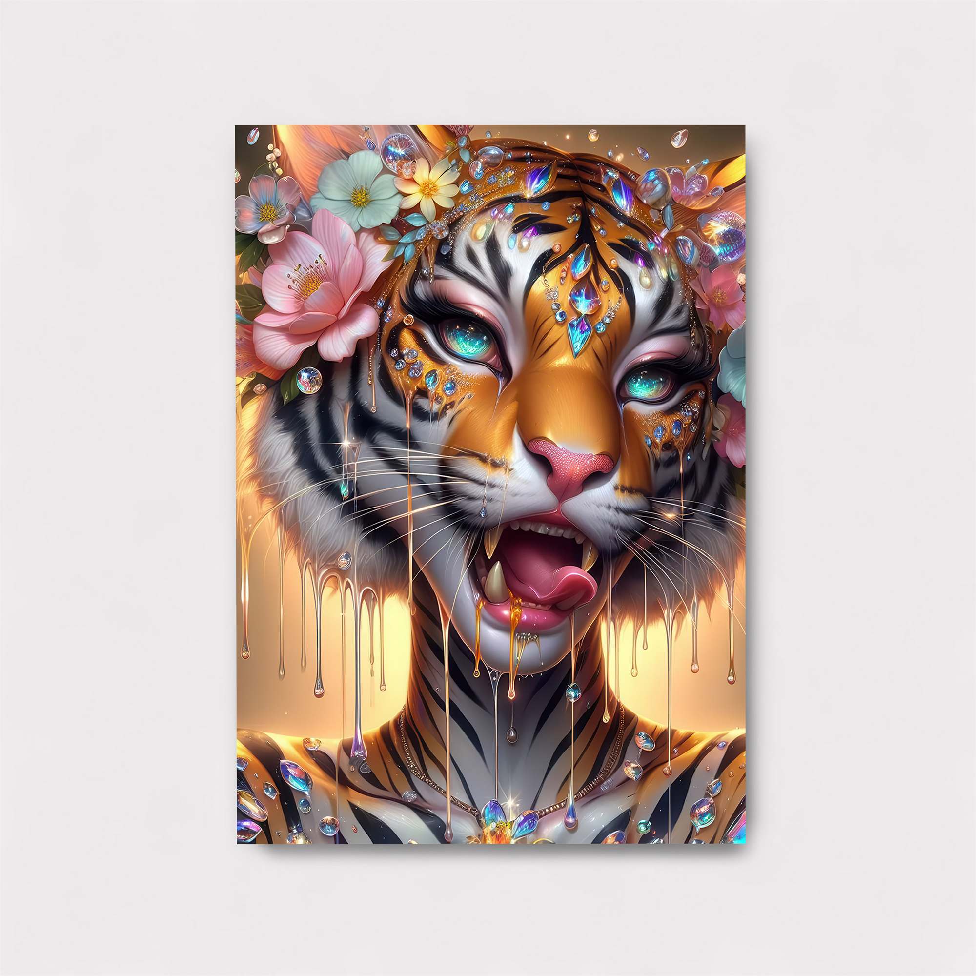 Tiger Bliss Safe Wall Magnetic / M