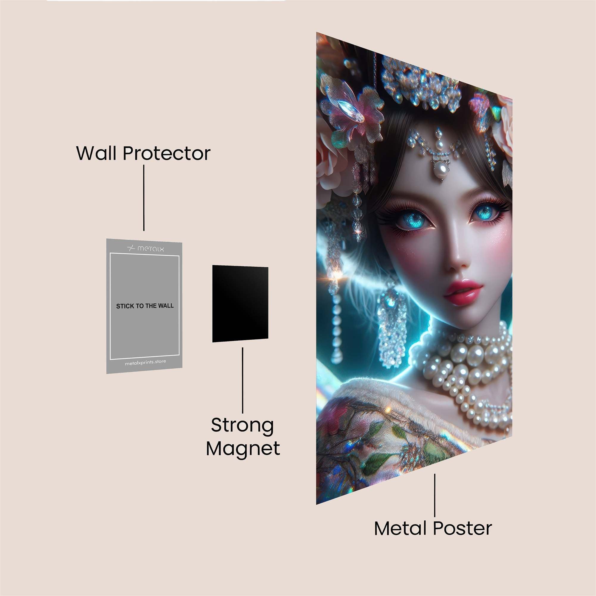 Fairy Enchantment Safe Wall Magnetic / M