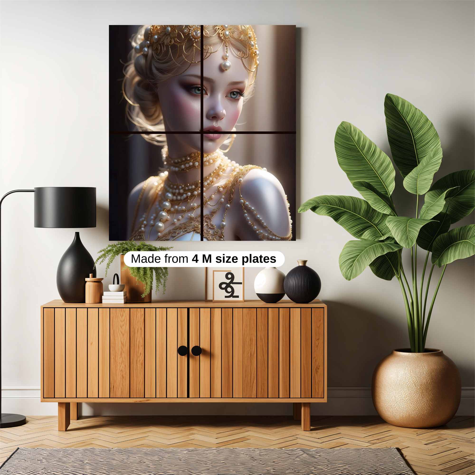 Golden Enchantment Safe Wall Magnetic / M