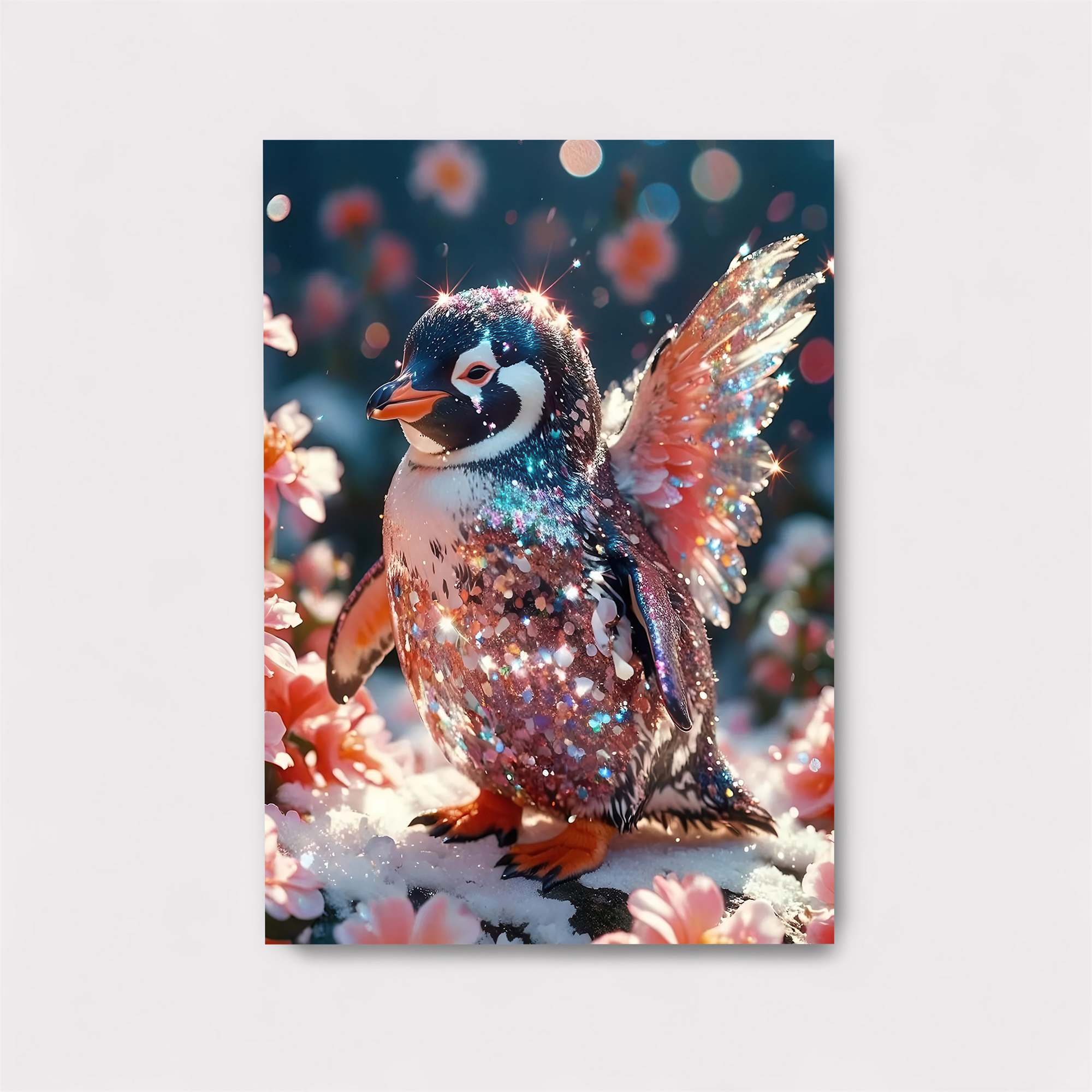 Penguin Whimsy Safe Wall Magnetic / M