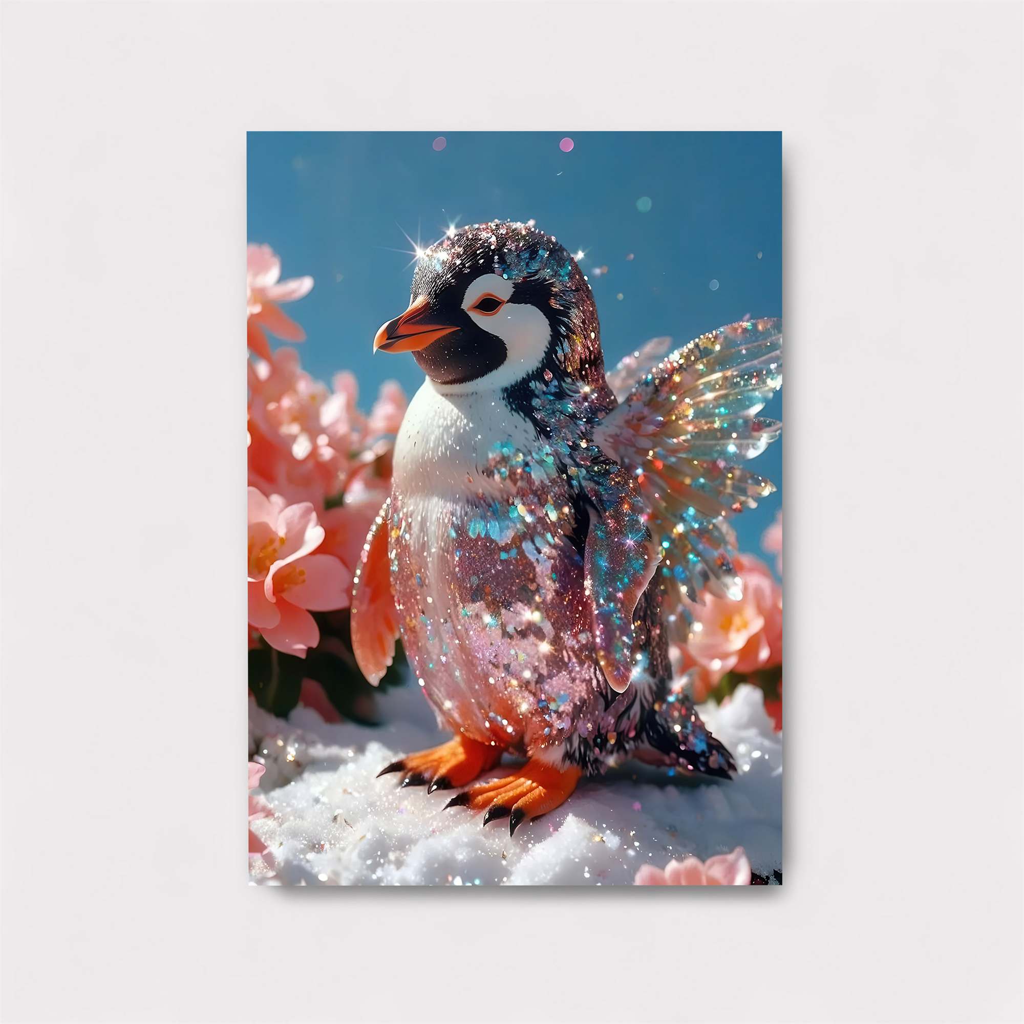 Penguin Whimsy Safe Wall Magnetic / M