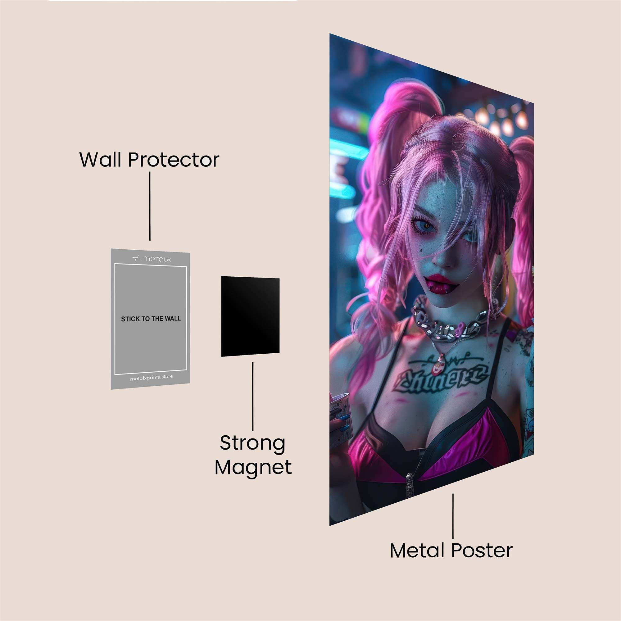 Harley Enigmatic Safe Wall Magnetic / M