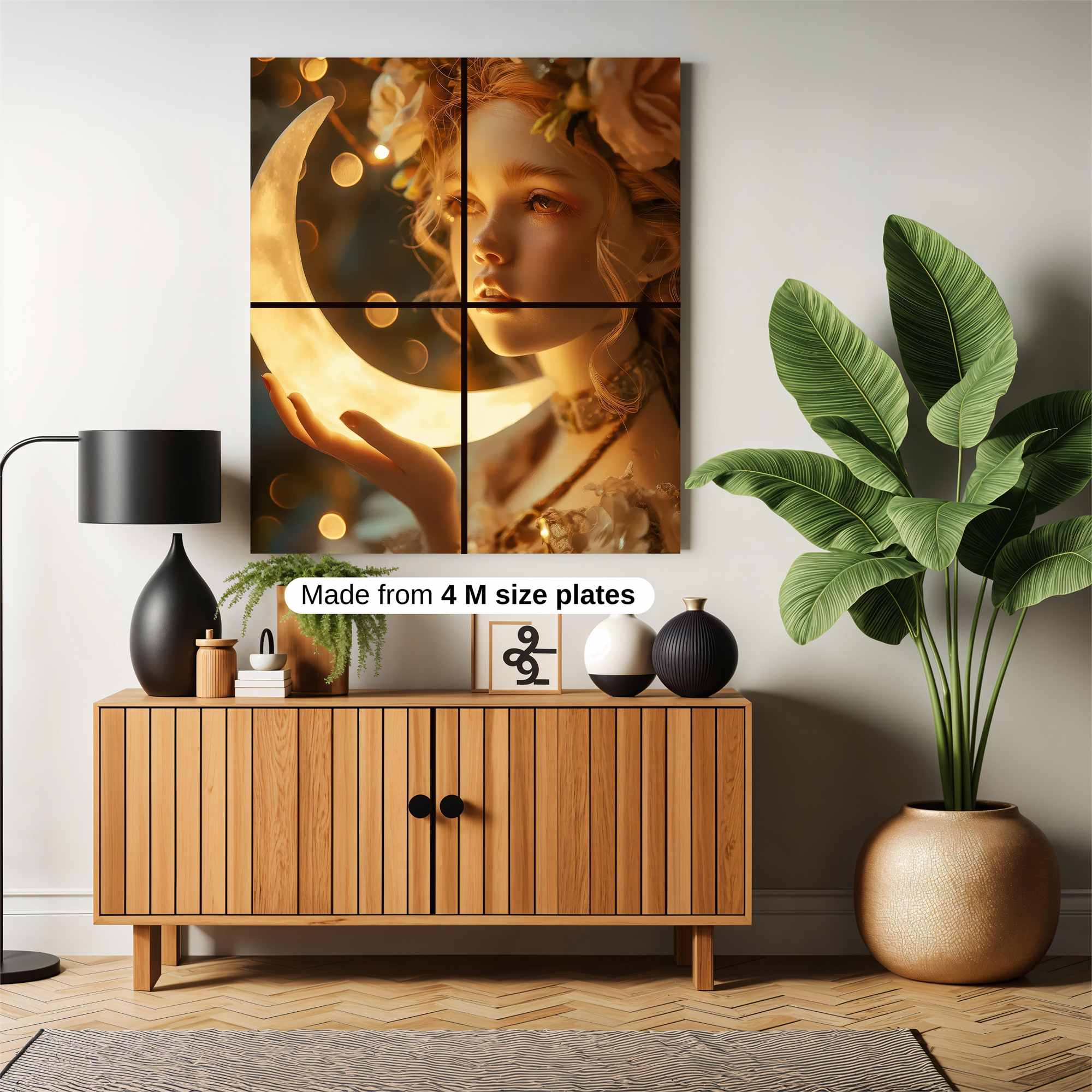 Moonlit Enchantress Safe Wall Magnetic / M