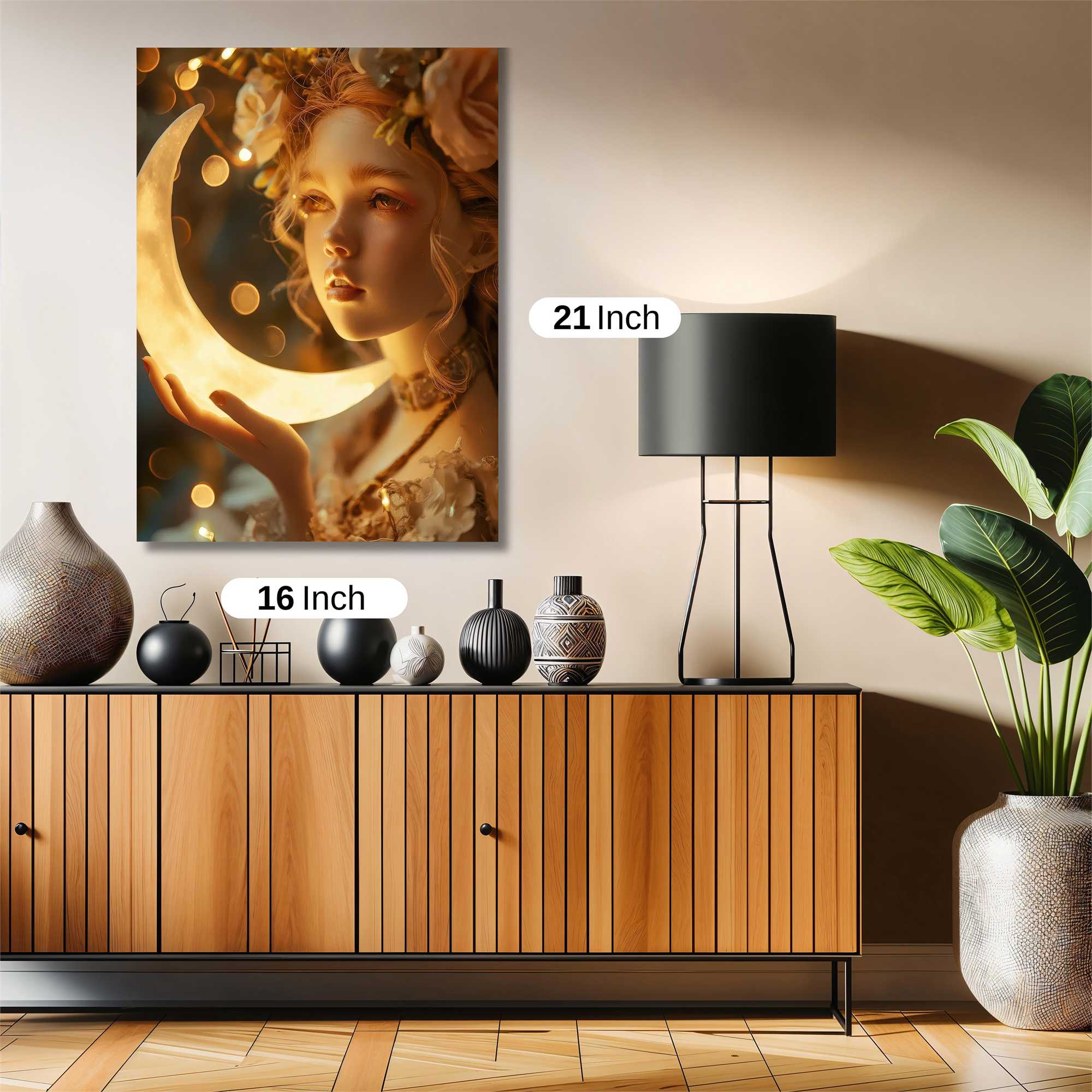 Moonlit Enchantress Safe Wall Magnetic / M