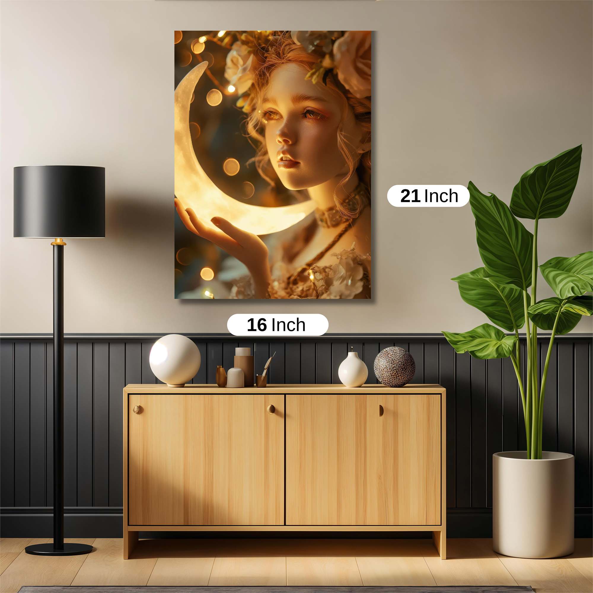 Moonlit Enchantress Safe Wall Magnetic / M