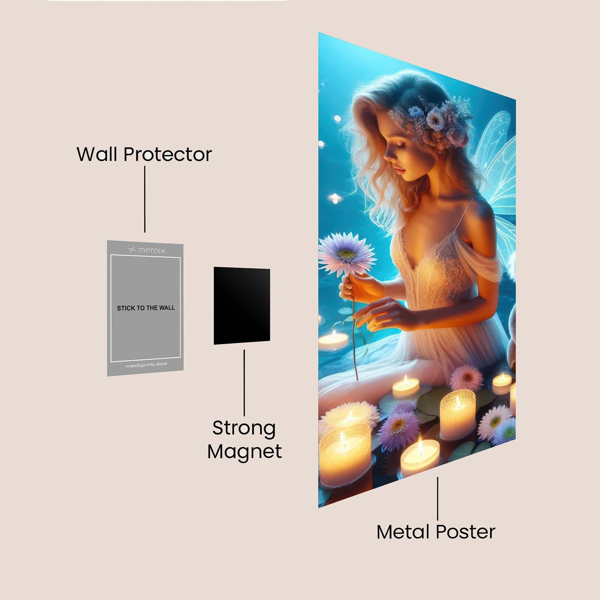 Fairy Serenity Safe Wall Magnetic / M