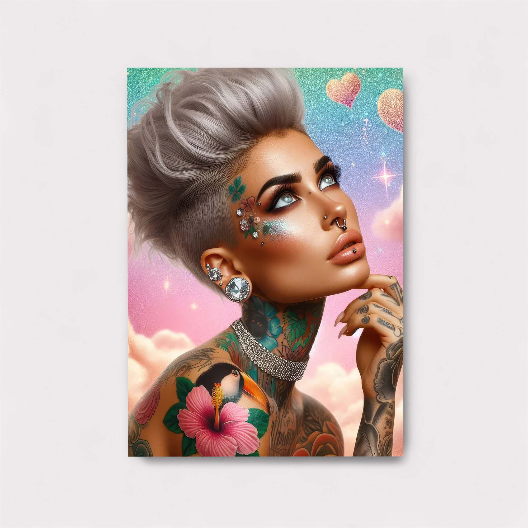Tattooed Dreamer Safe Wall Magnetic / M