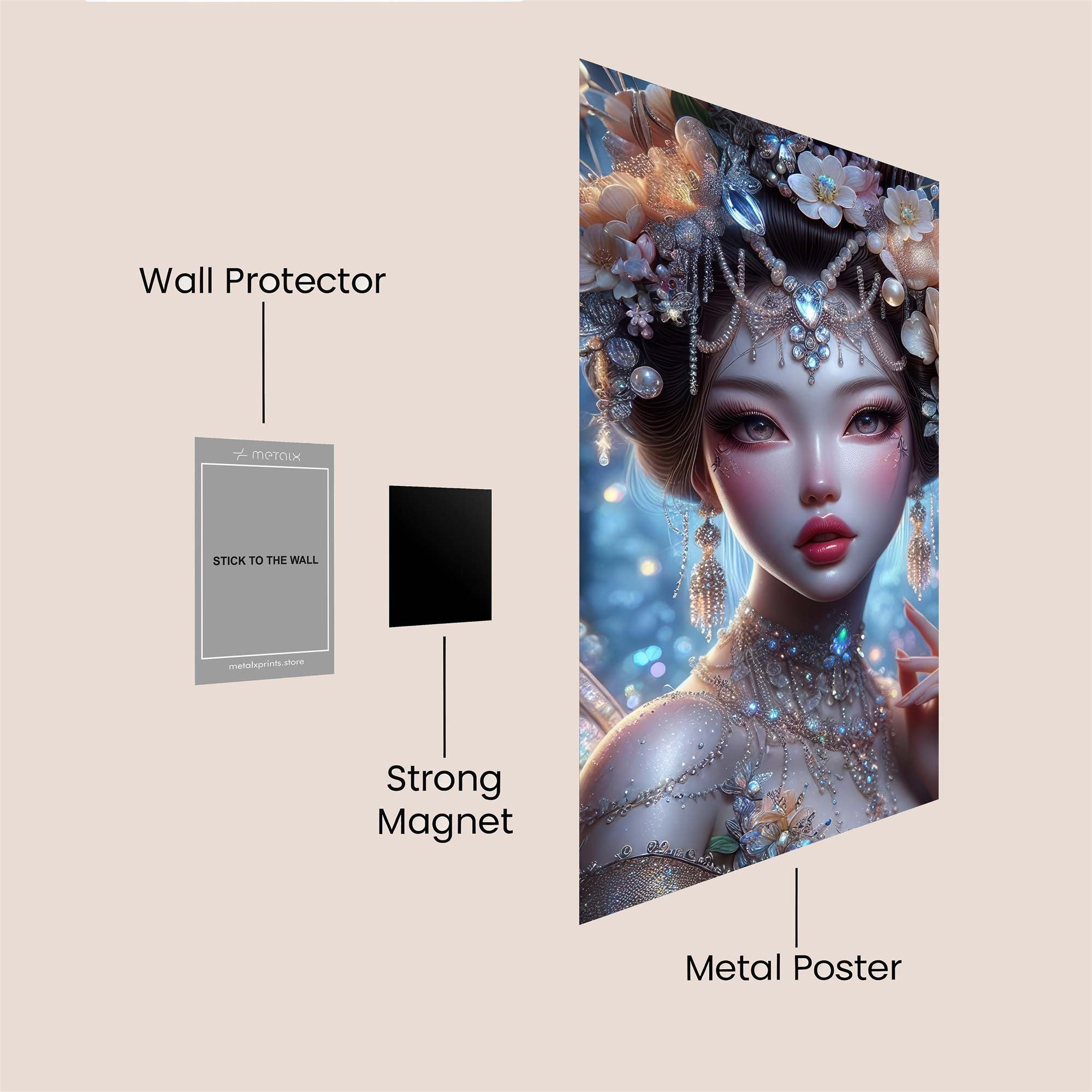 Fairy Enchantment Safe Wall Magnetic / M