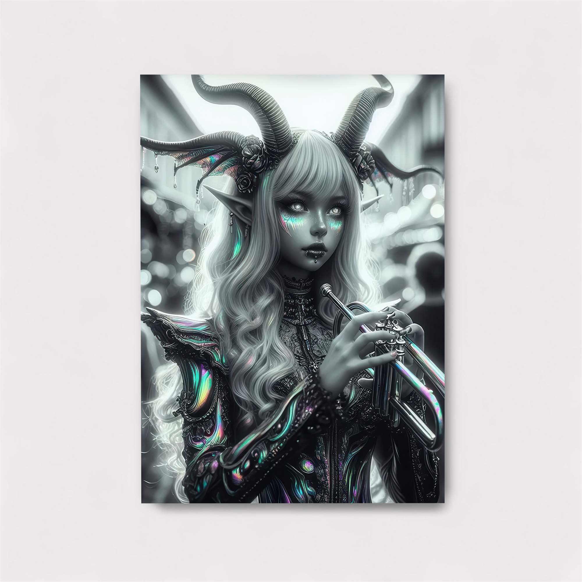 Demon Musician Safe Wall Magnetic / M