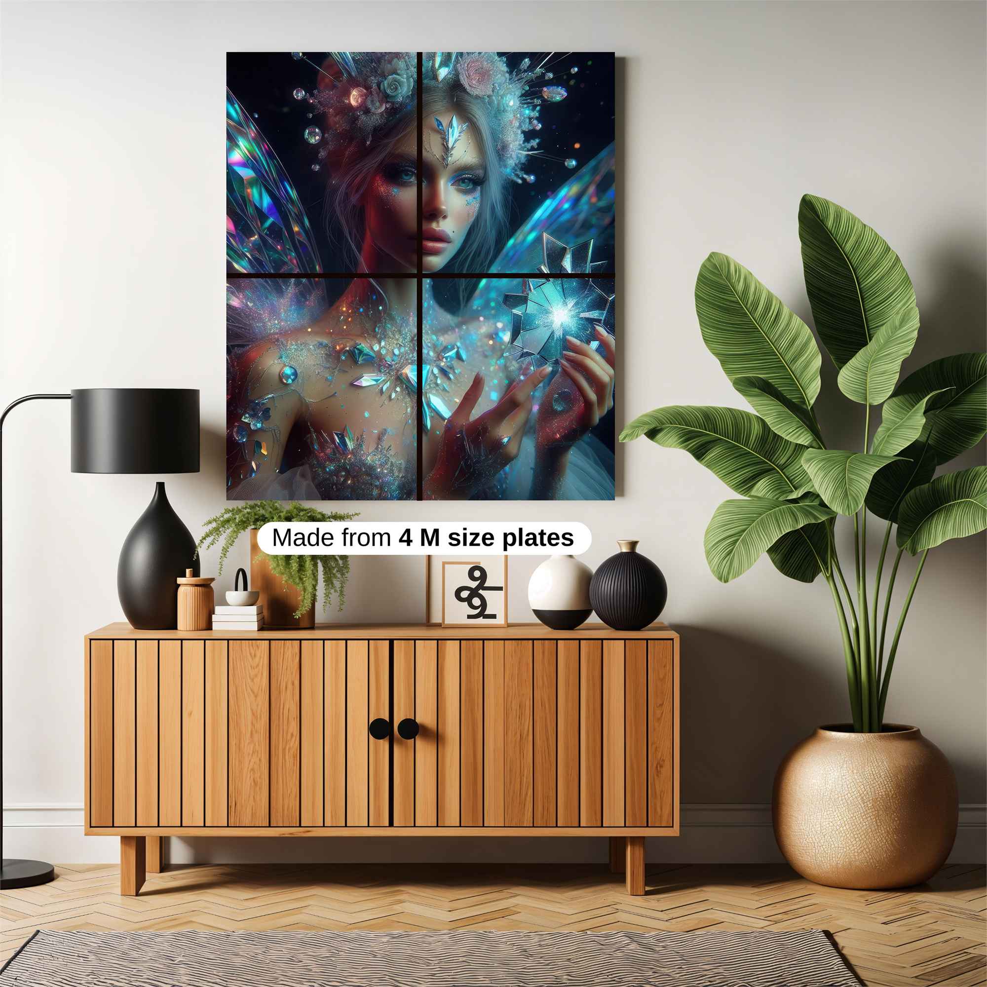 Crystal Enchantment Safe Wall Magnetic / M