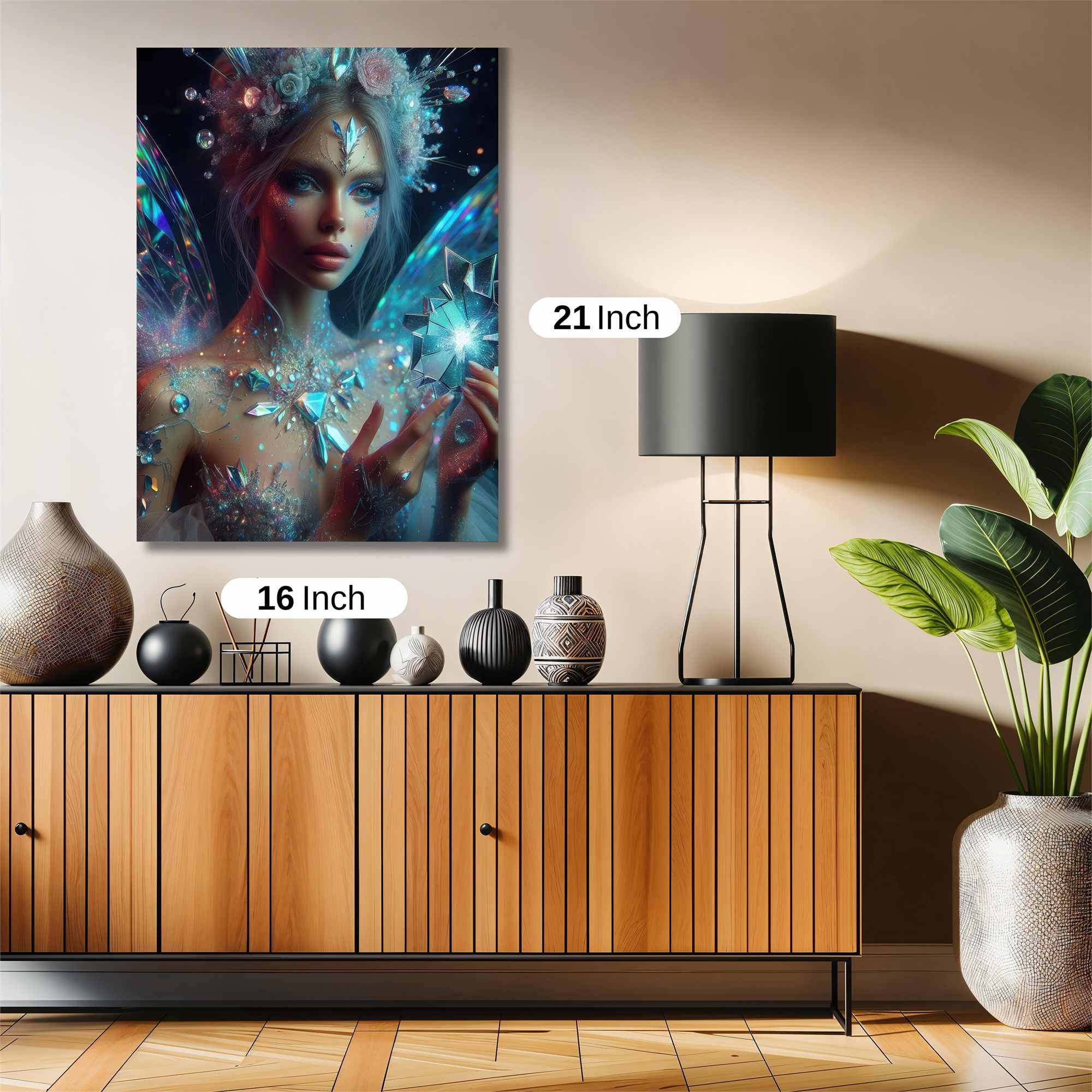 Crystal Enchantment Safe Wall Magnetic / M