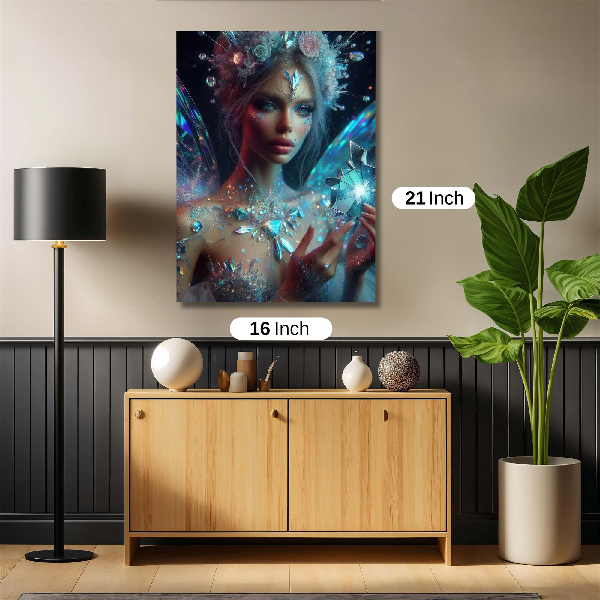 Crystal Enchantment Safe Wall Magnetic / M