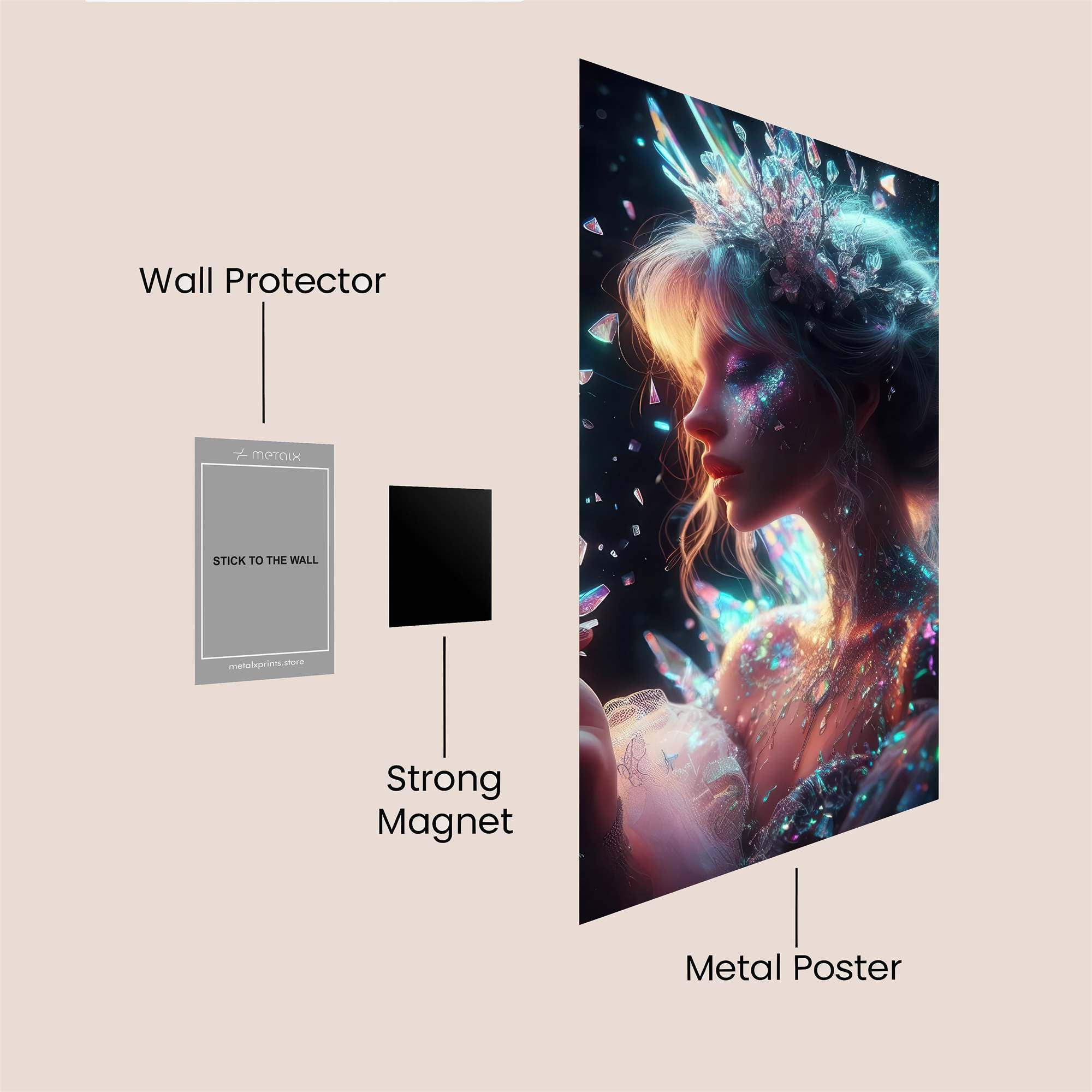 Fairy Radiance Safe Wall Magnetic / M