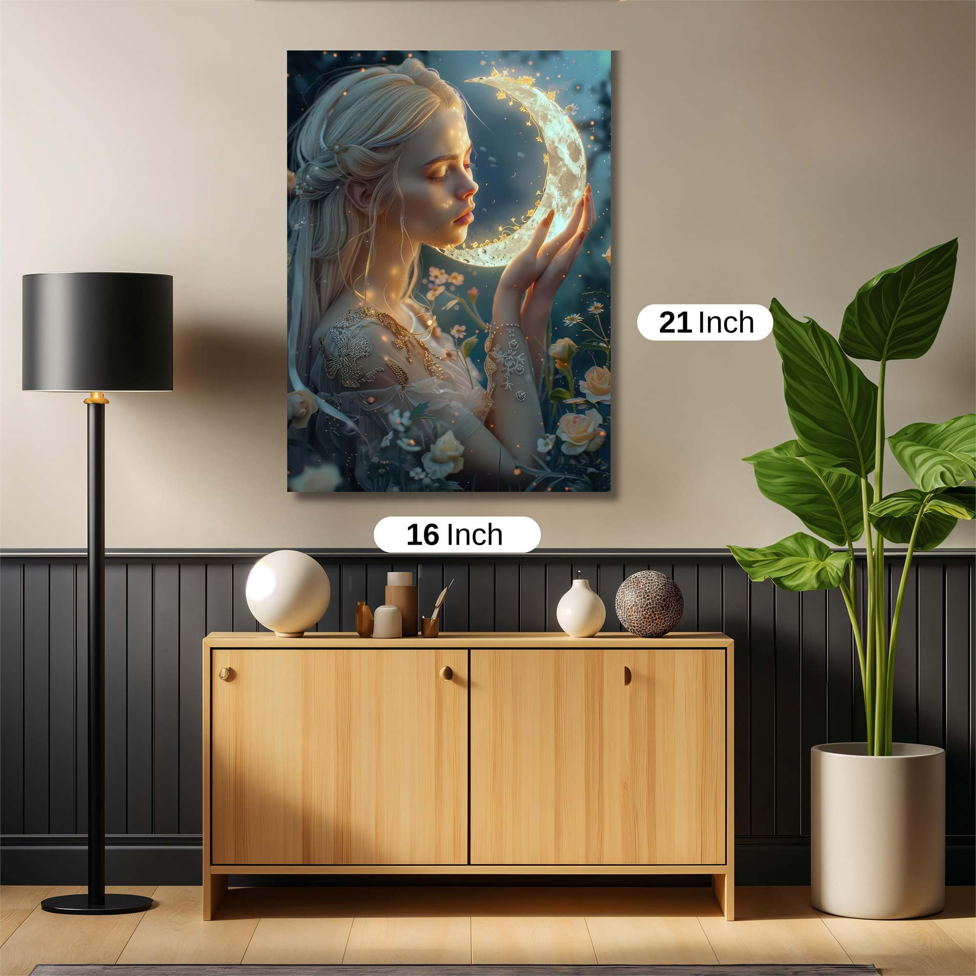 Lunar Serenity Safe Wall Magnetic / M