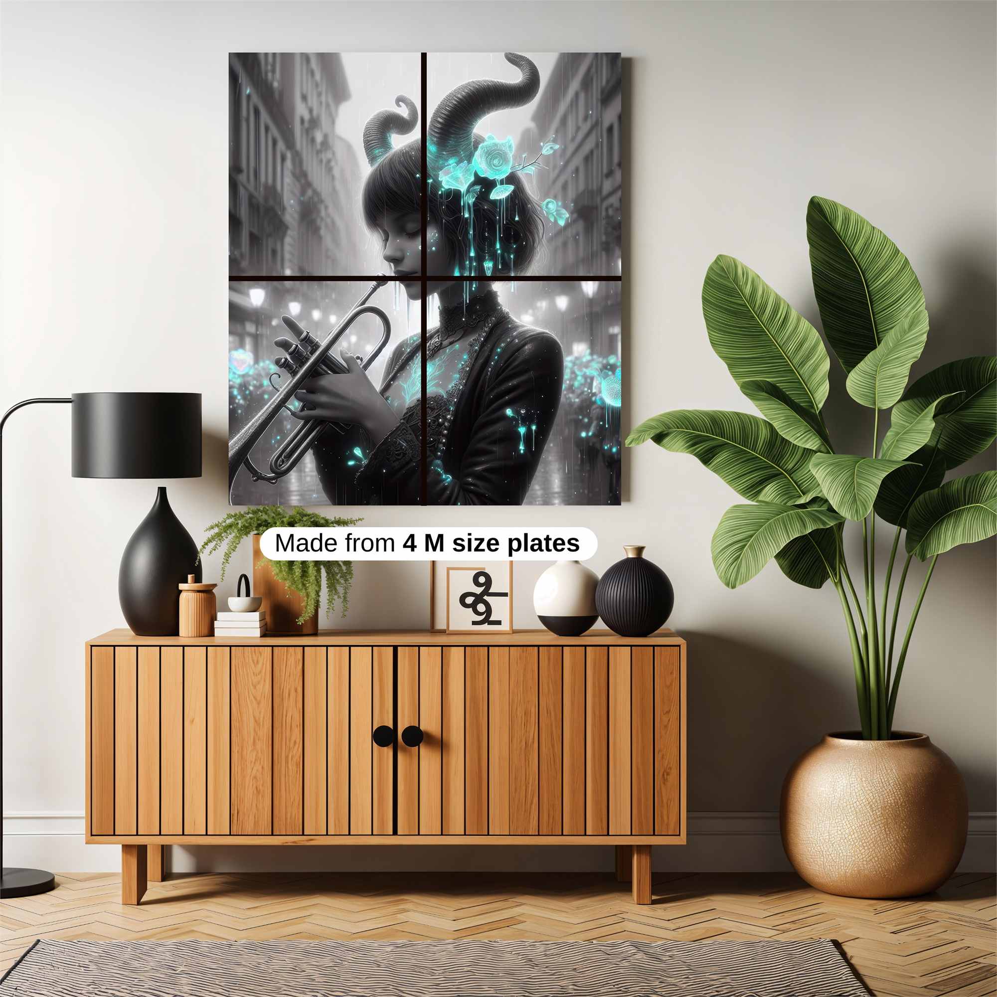 Demonic Melody Safe Wall Magnetic / M