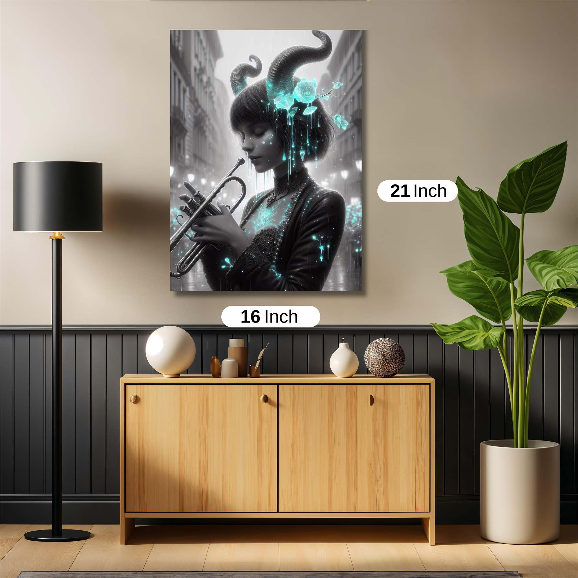 Demonic Melody Safe Wall Magnetic / M