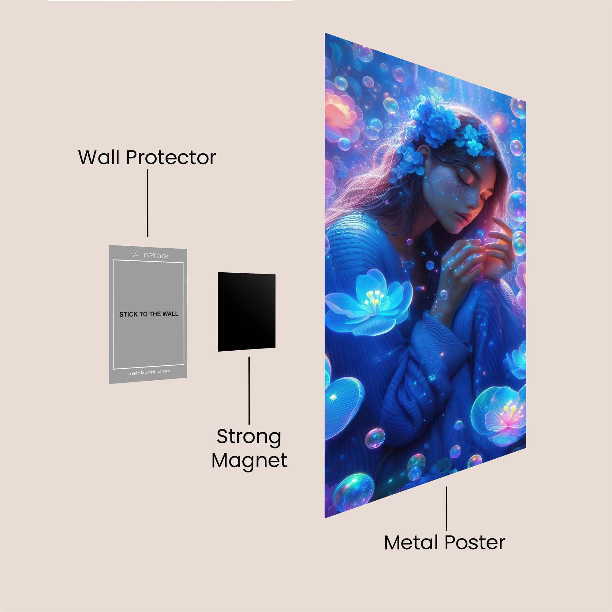 Luna Dream Safe Wall Magnetic / M