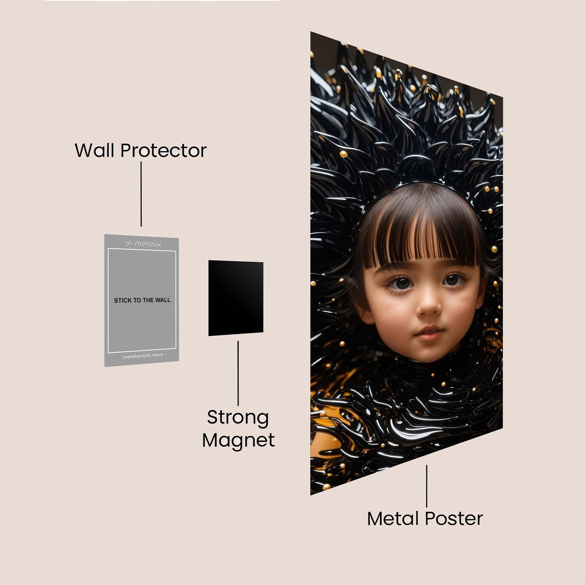 Radiant Majesty Safe Wall Magnetic / M