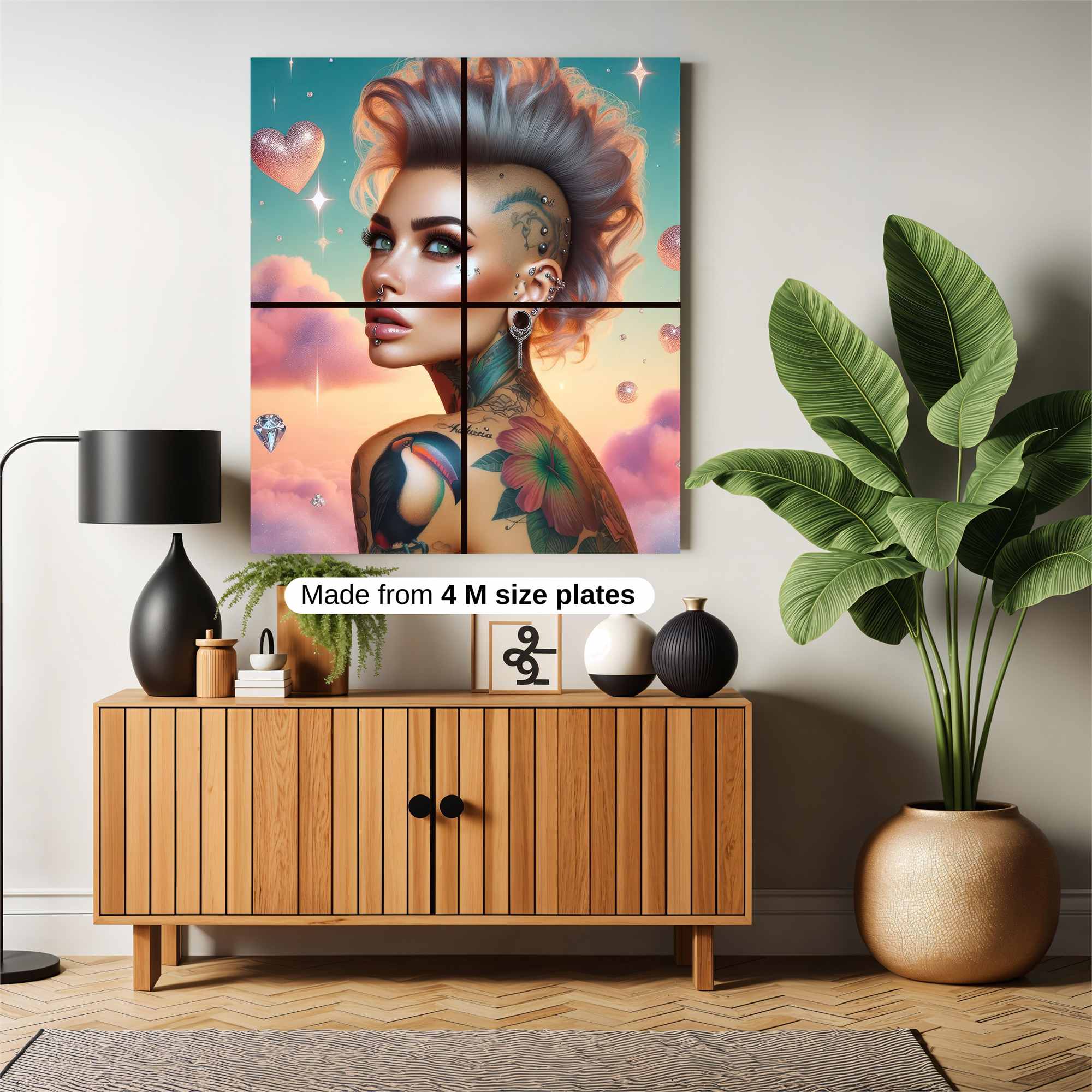 Rebel Dreamer Safe Wall Magnetic / M
