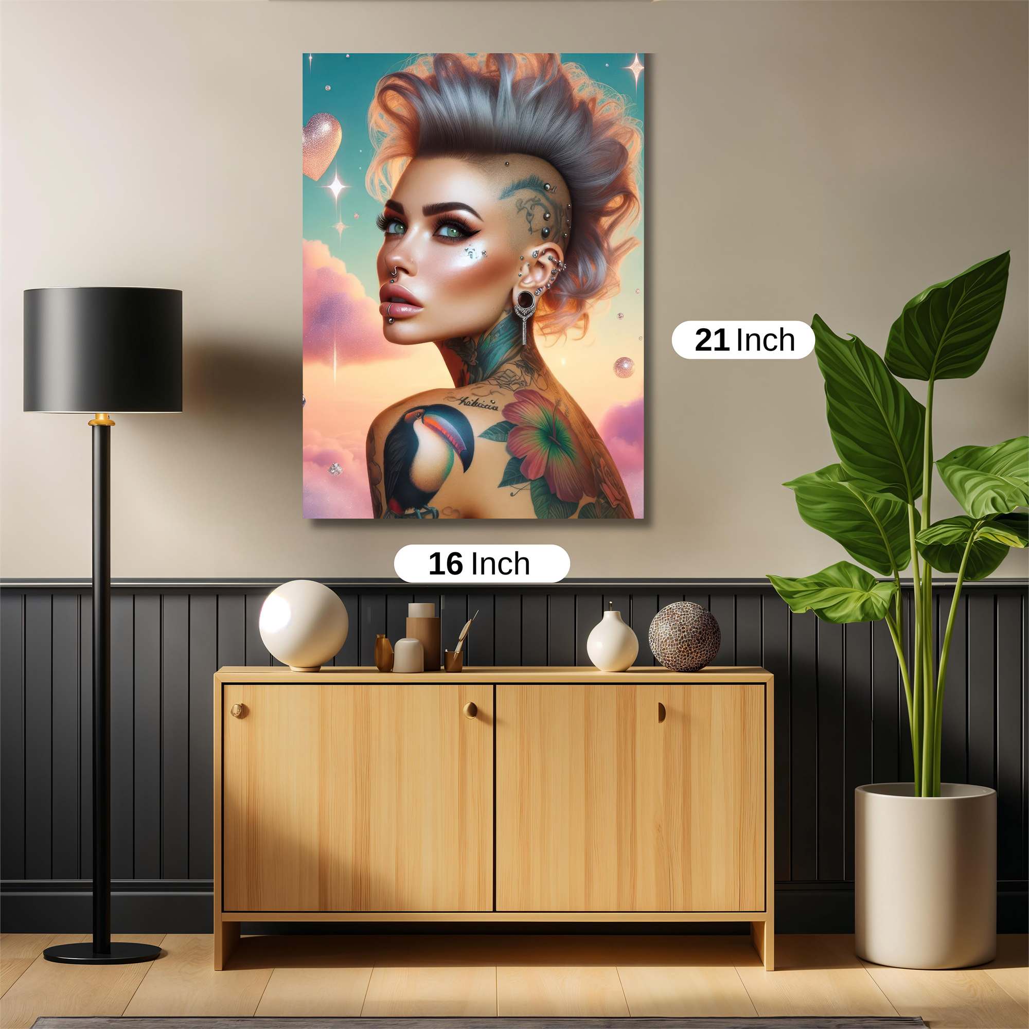 Rebel Dreamer Safe Wall Magnetic / M