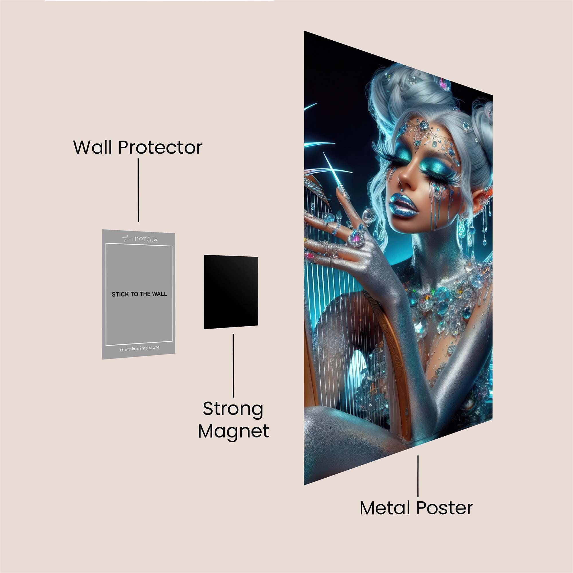 Frost Enchantress Safe Wall Magnetic / M