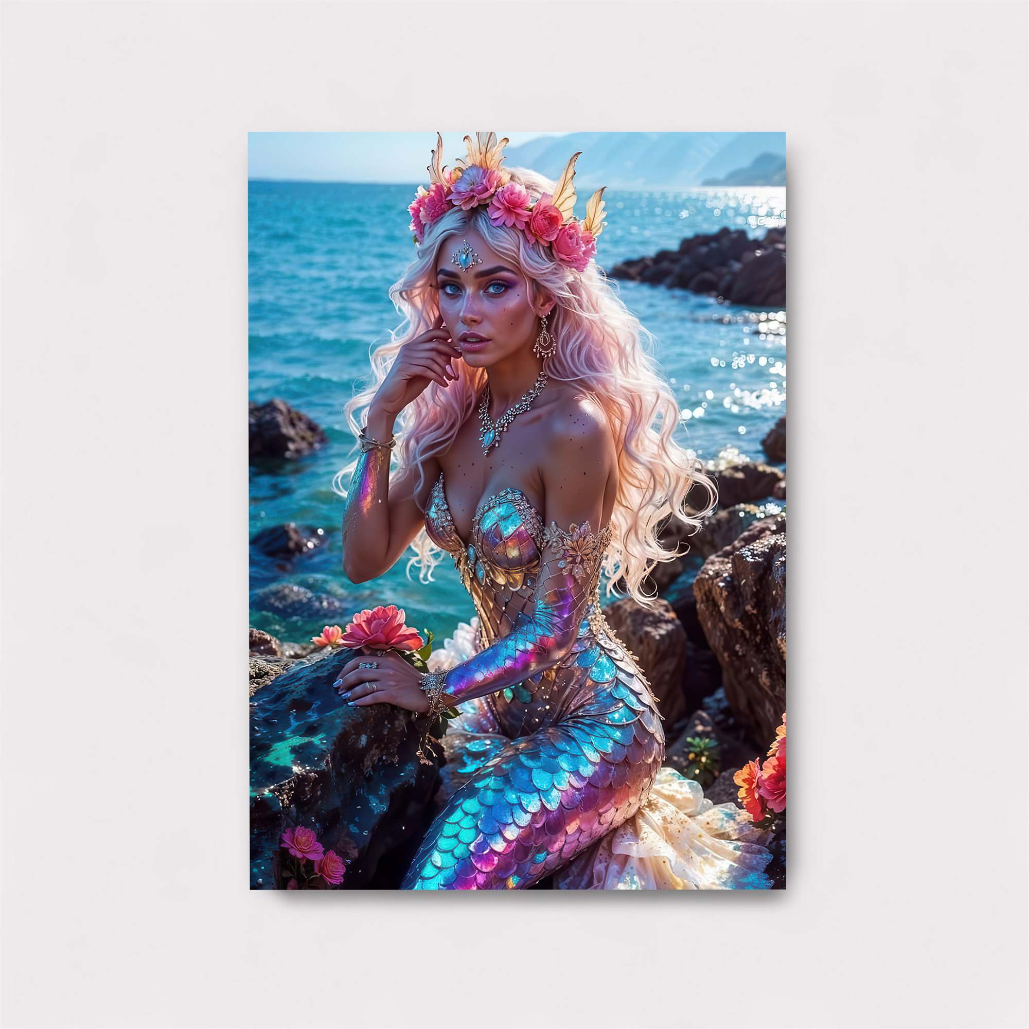 Mermaid Dream Safe Wall Magnetic / M