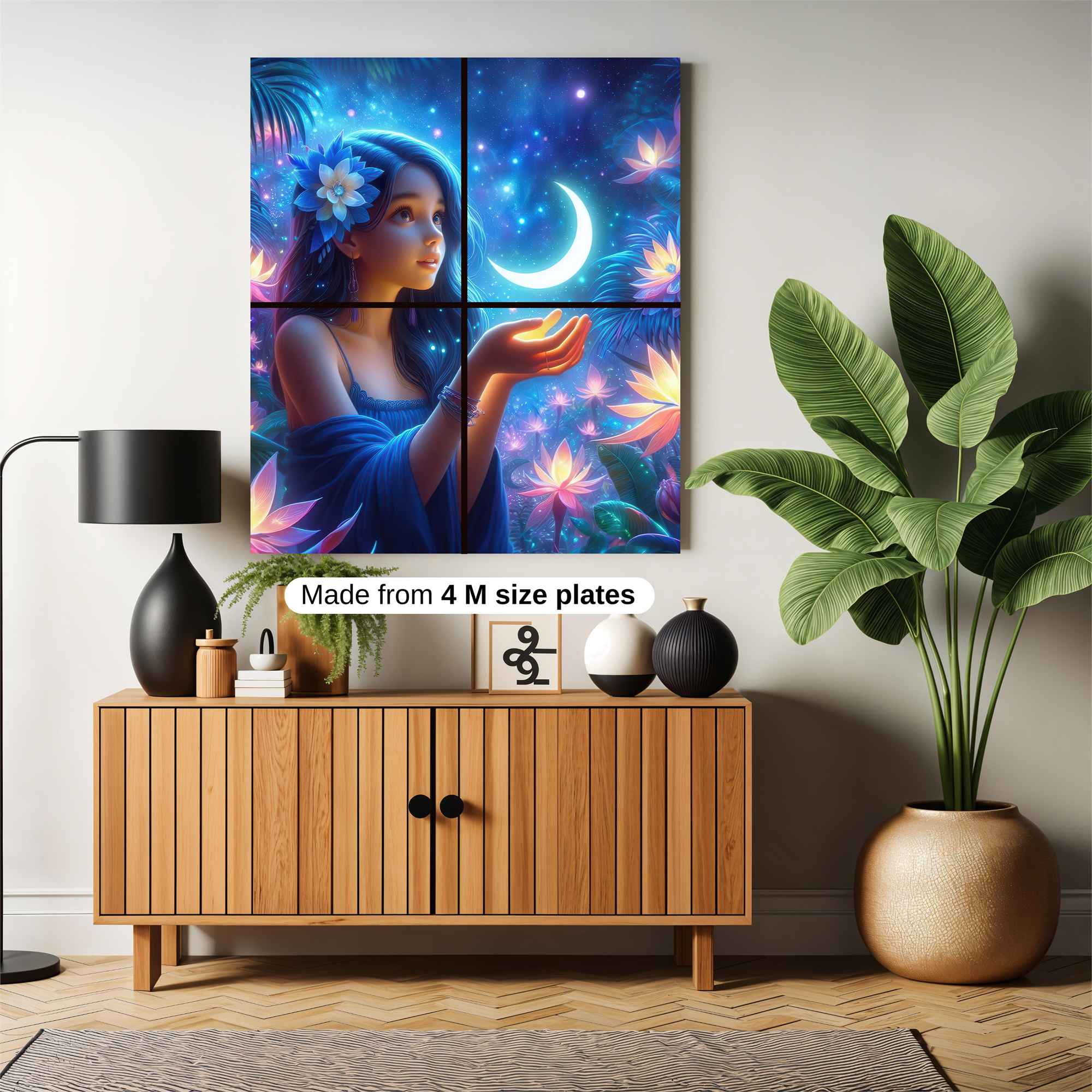 Luna Serene Safe Wall Magnetic / M