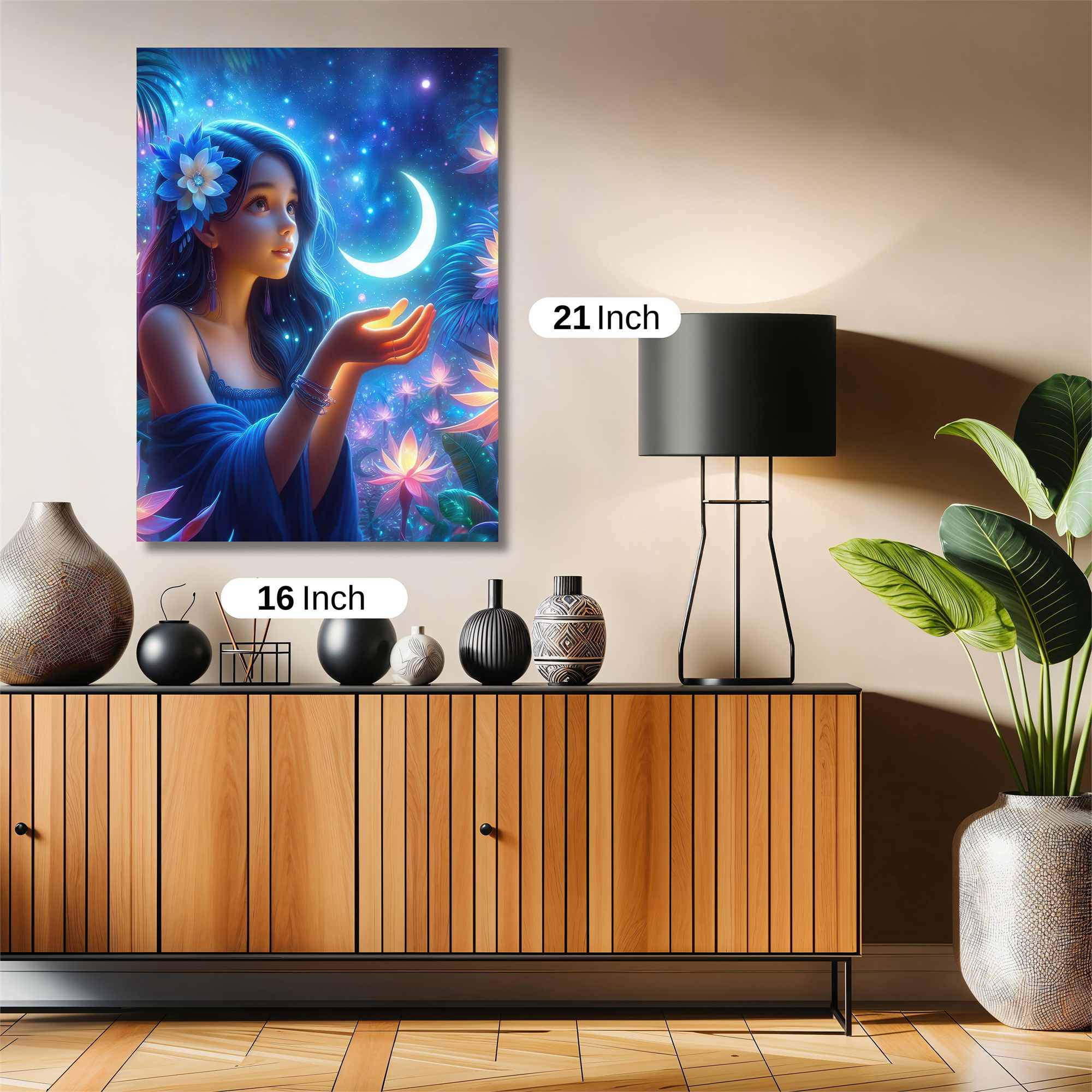 Luna Serene Safe Wall Magnetic / M