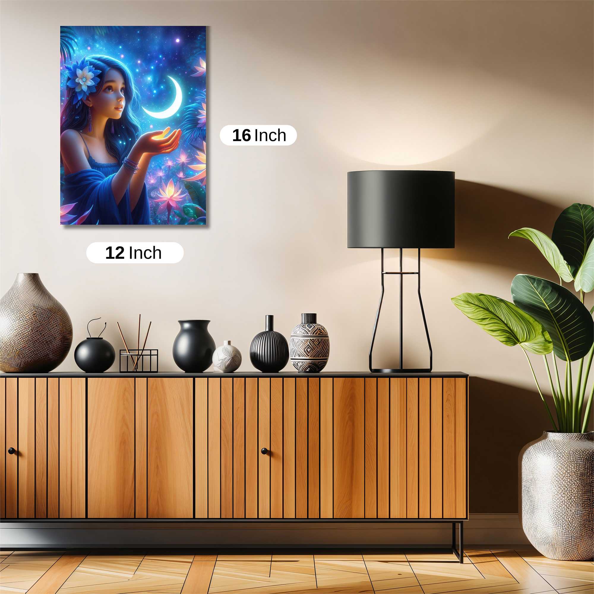 Luna Serene Safe Wall Magnetic / M