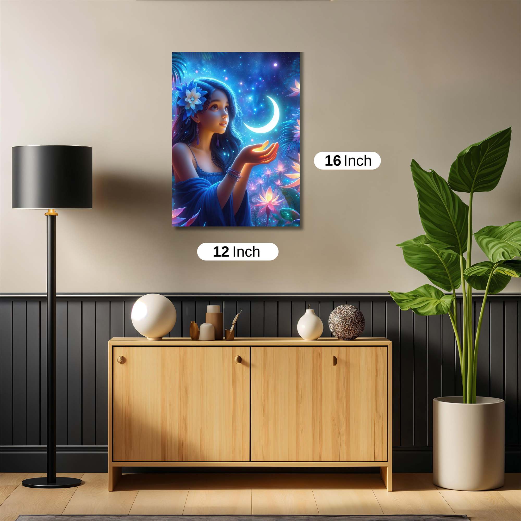 Luna Serene Safe Wall Magnetic / M