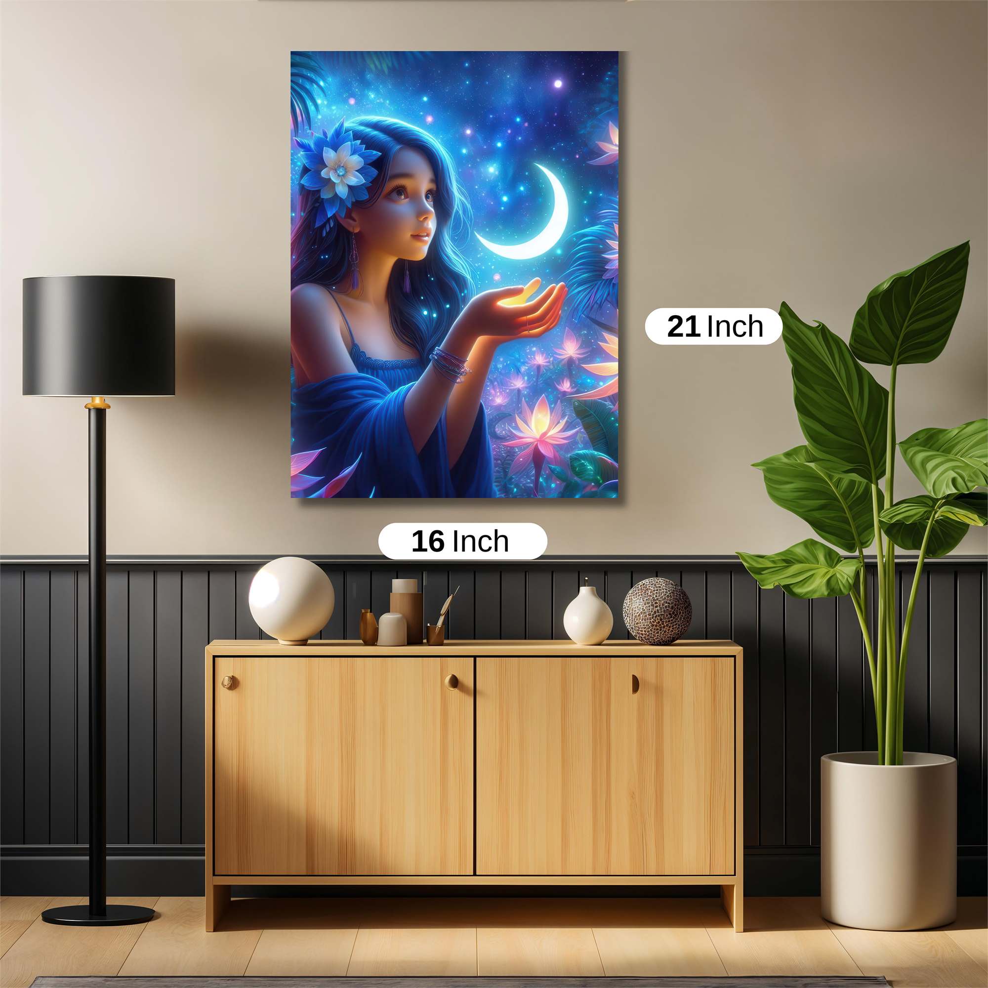 Luna Serene Safe Wall Magnetic / M