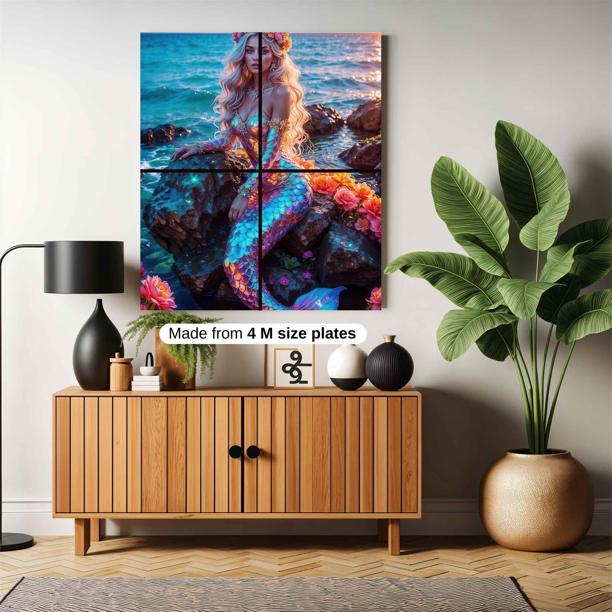 Mermaid Radiance Safe Wall Magnetic / M
