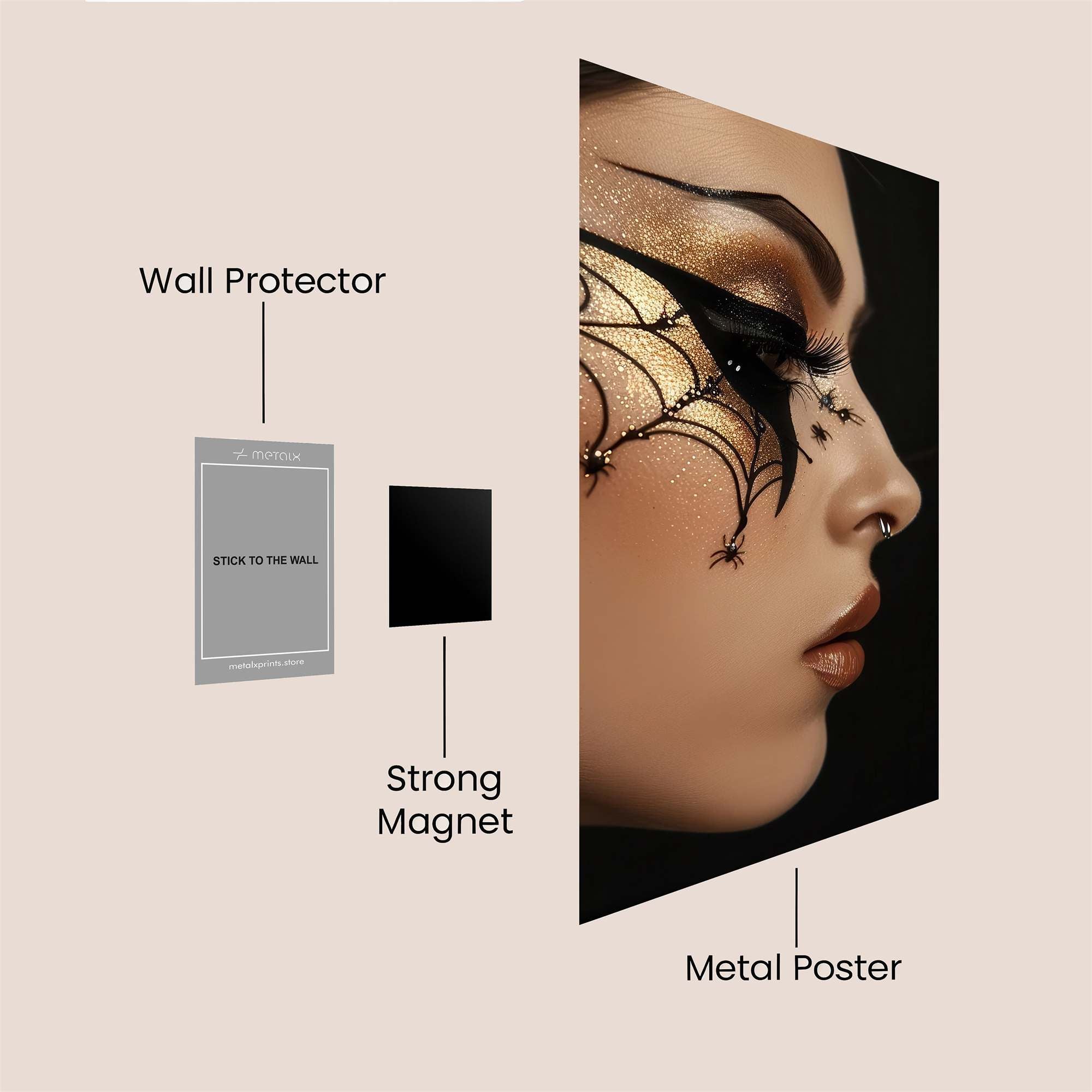 Spider Enchantress Safe Wall Magnetic / M